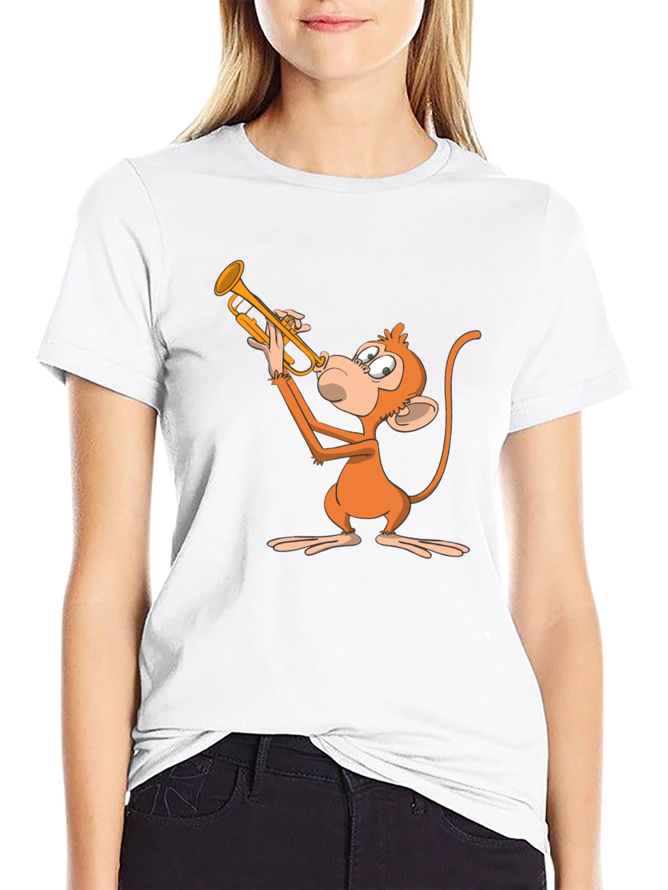Monkey Trumpet T-Shirt