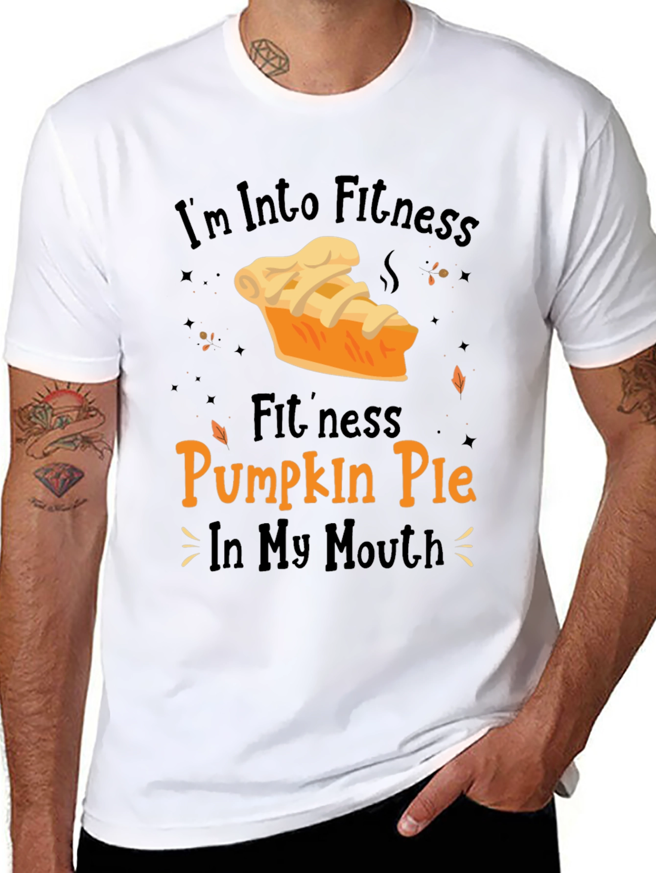 Fitness Pumpkin Pie Graphic Tee