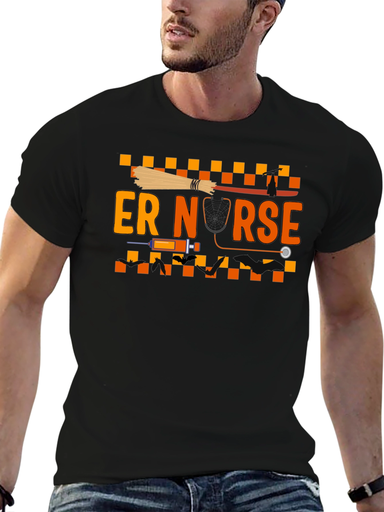 ER Nurse Halloween Graphic Tee