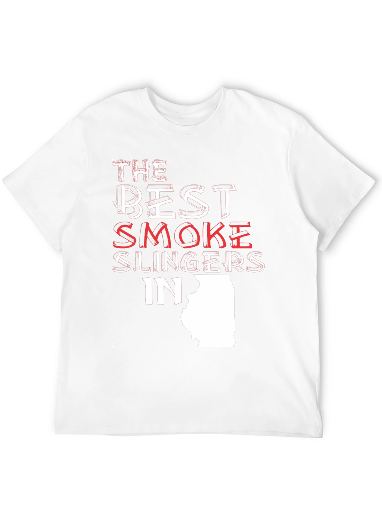 Best Smoke Slingers in Illinois Graphic T-Shirt