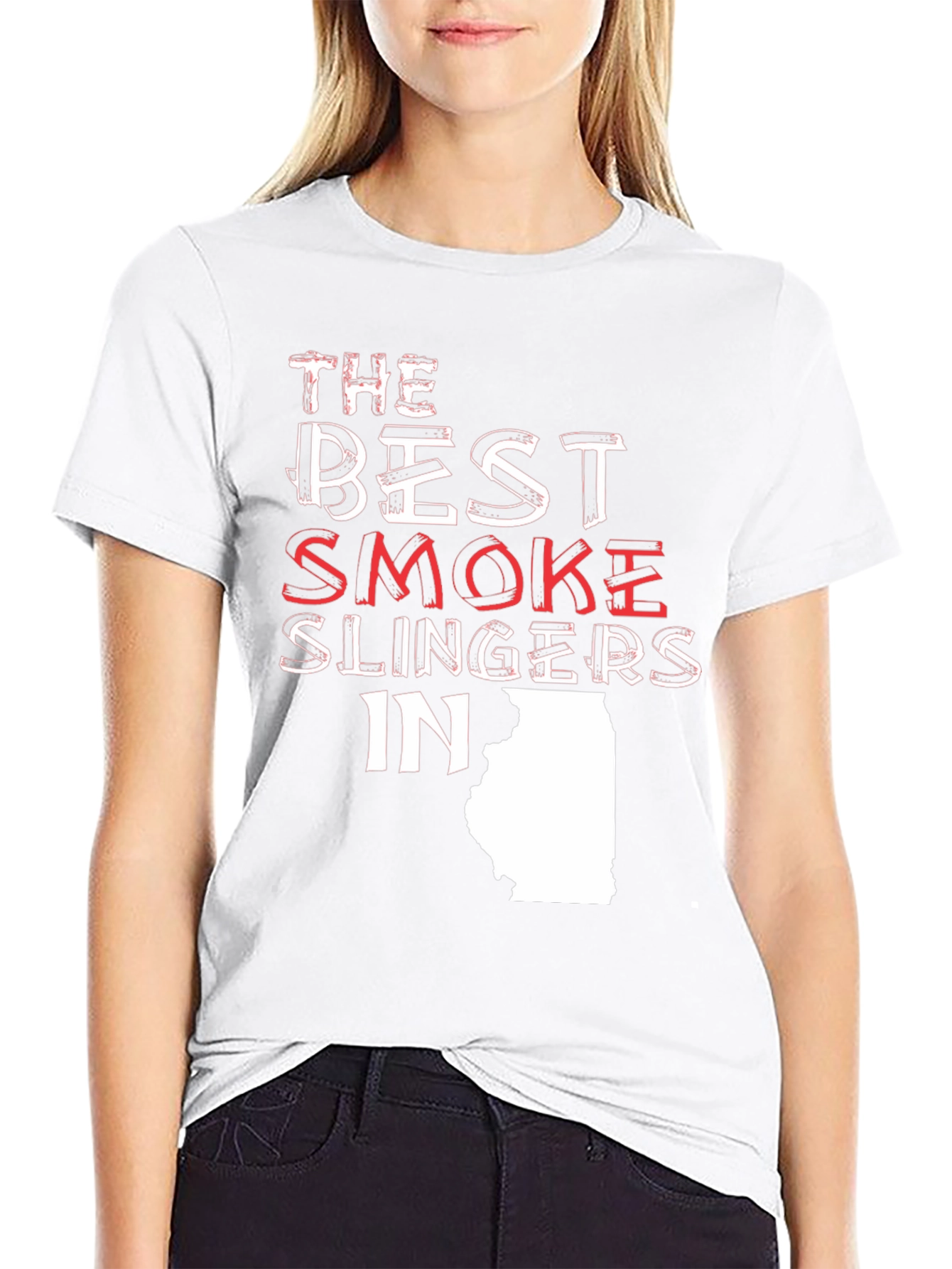 Best Smoke Slingers in Illinois Graphic T-Shirt