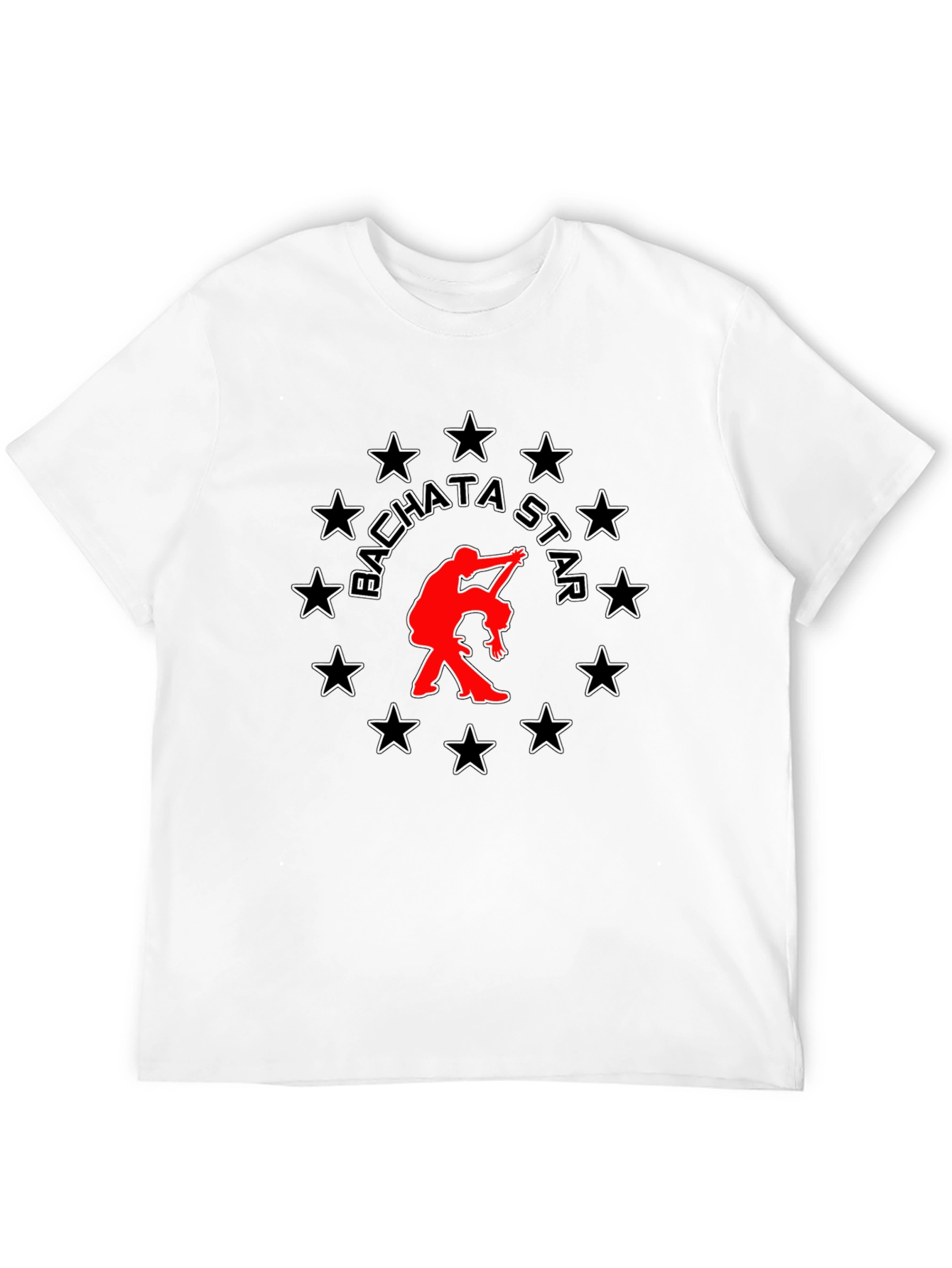 Bachata Star Graphic Tee - Dance Lover Shirt