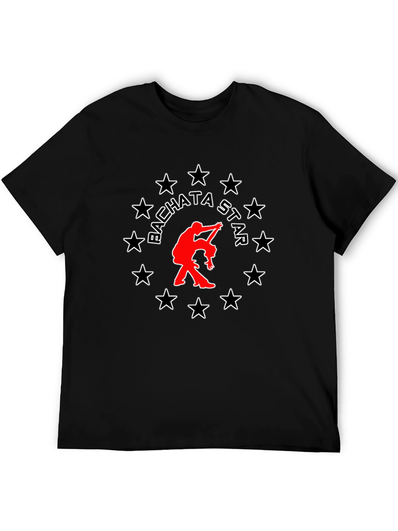 Bachata Star Graphic Tee - Dance Lover Shirt
