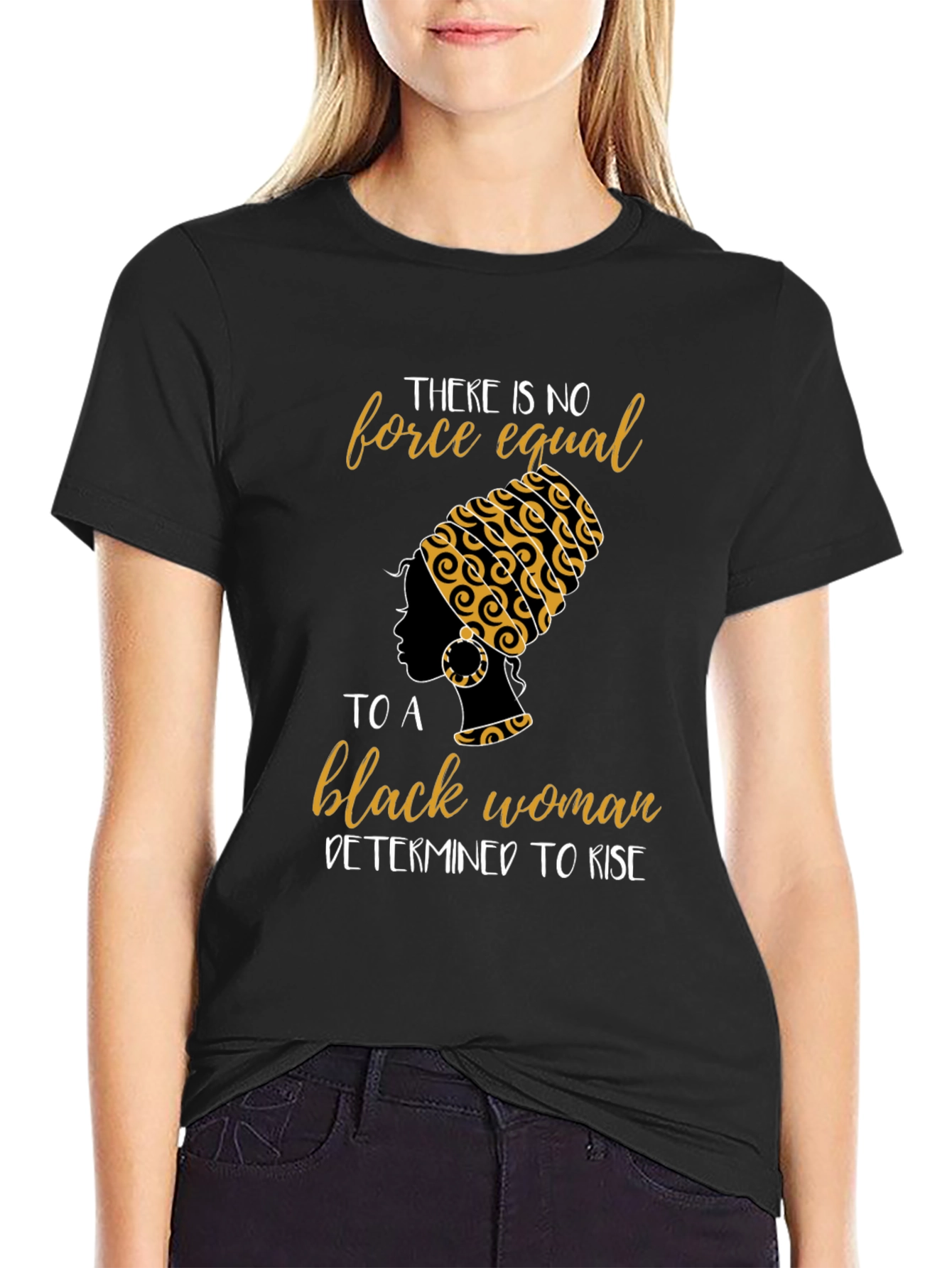 Empowered Black Woman Graphic Tee