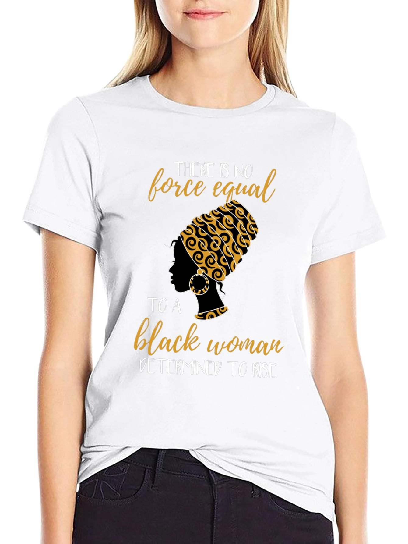 Empowered Black Woman Graphic Tee