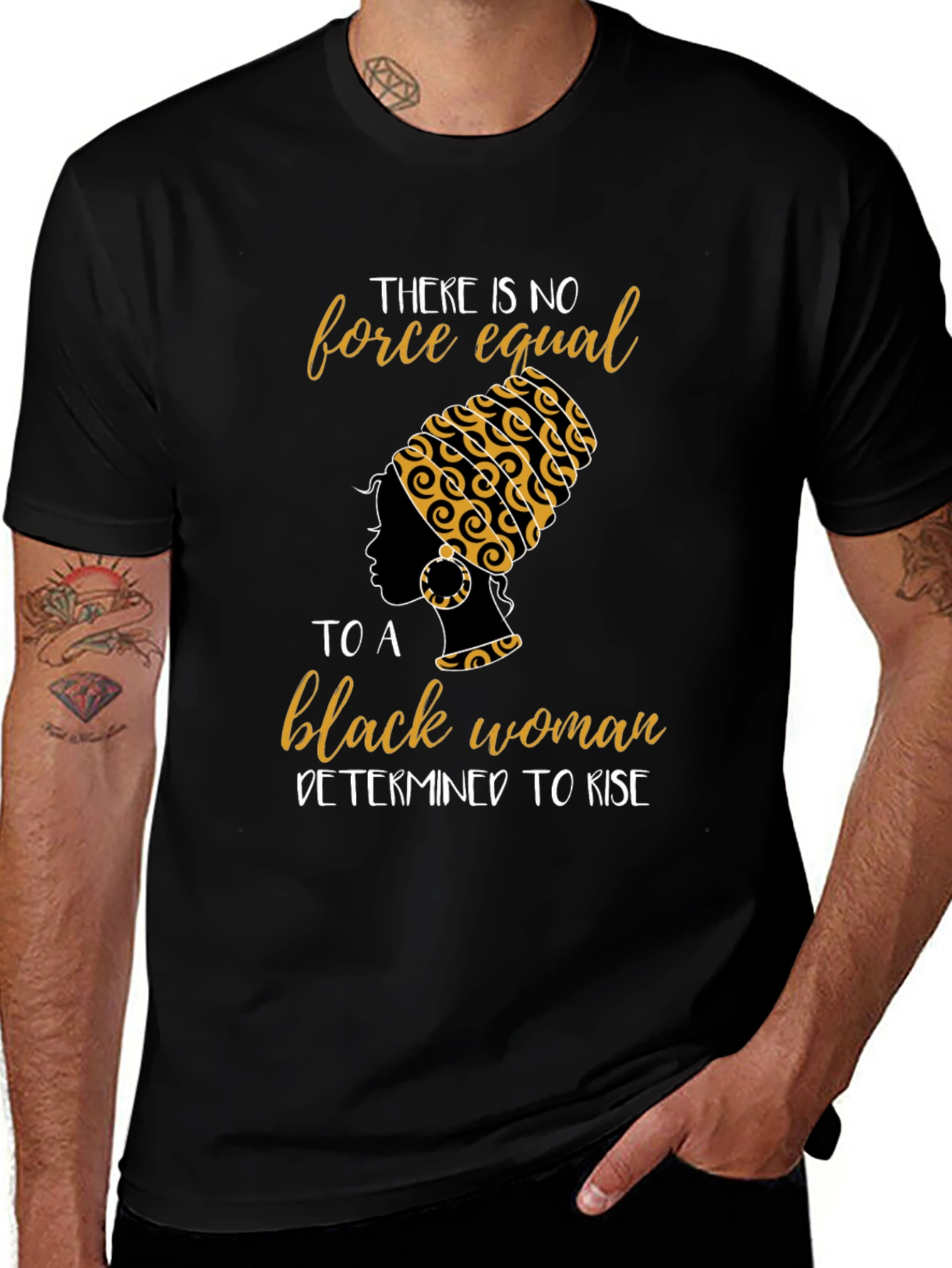 Empowered Black Woman Graphic Tee