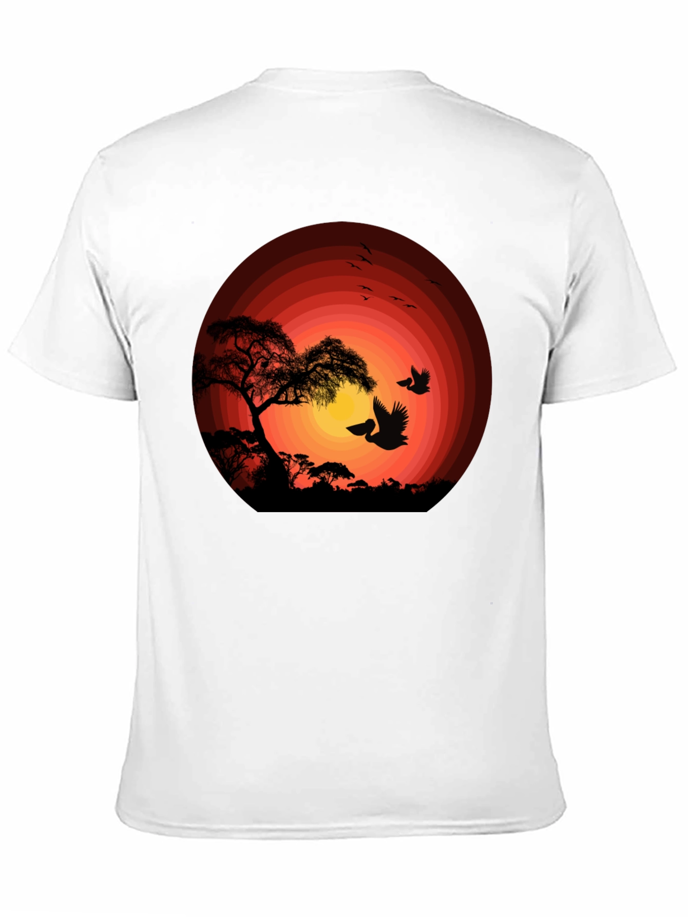 Sunset Silhouette Graphic Tee