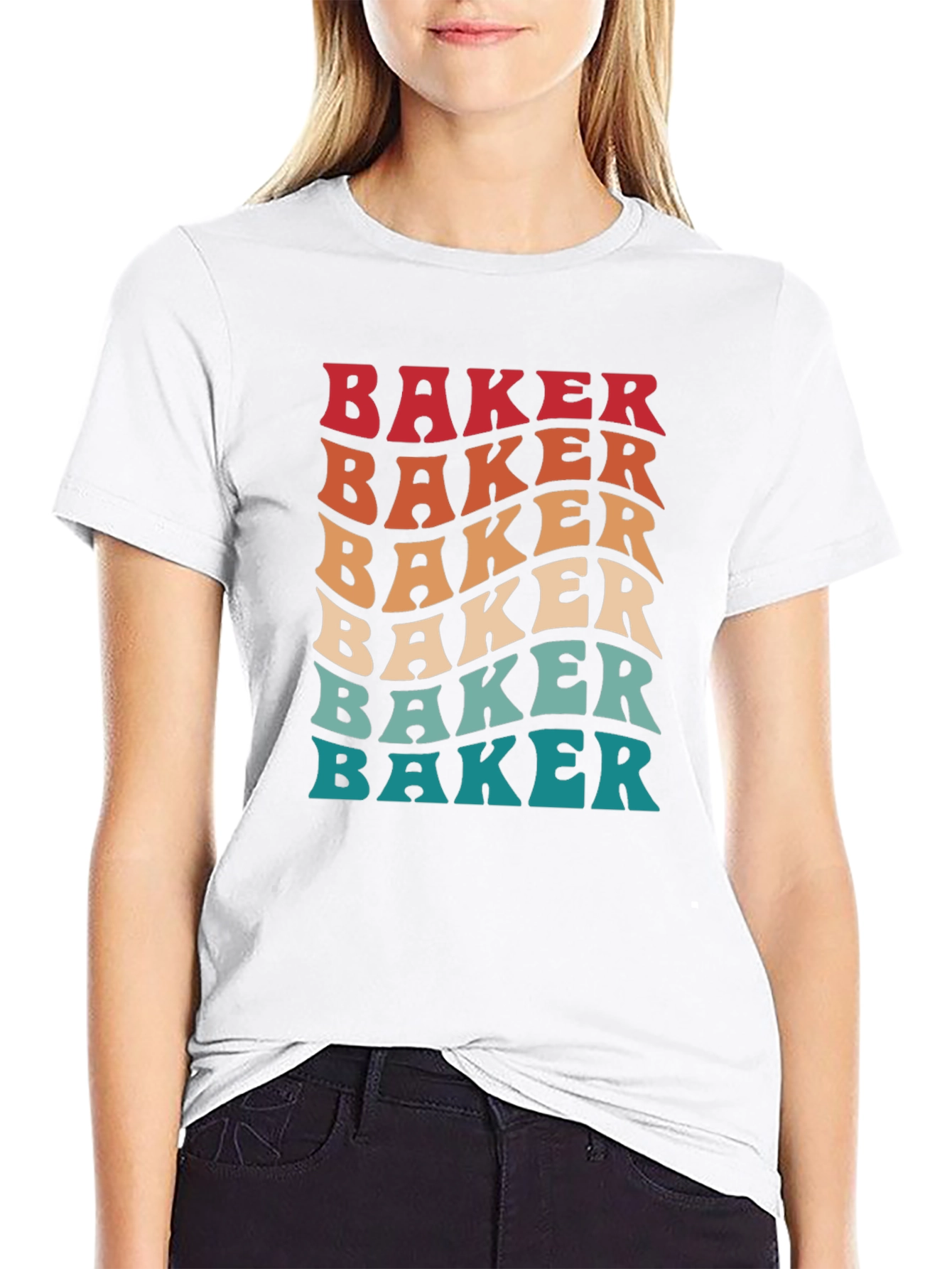 Retro Baker Graphic T-Shirt