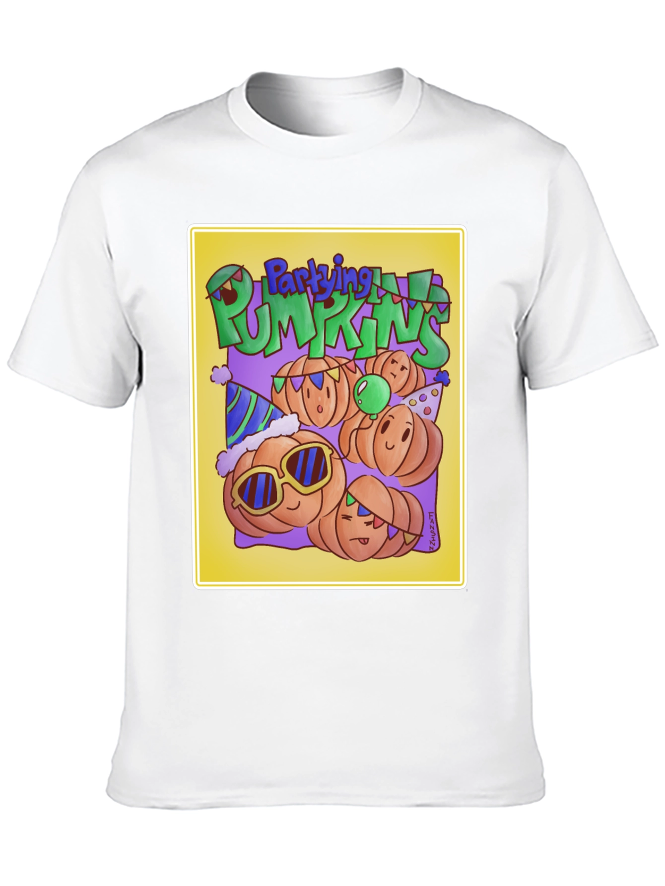 Party Pumpkins Graphic T-Shirt