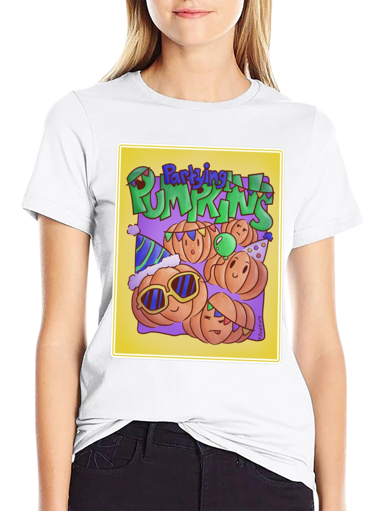 Party Pumpkins Graphic T-Shirt