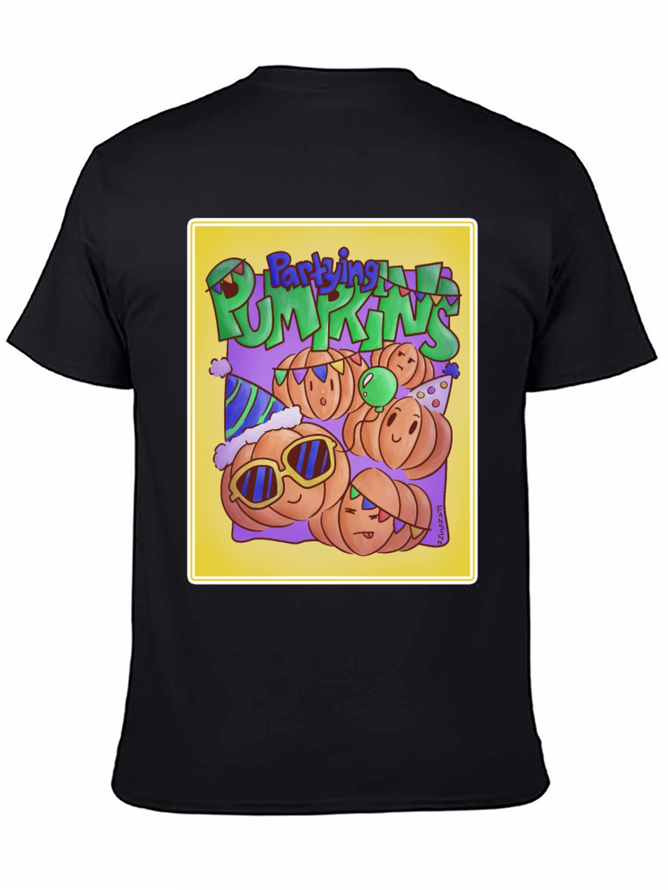 Party Pumpkins Graphic T-Shirt