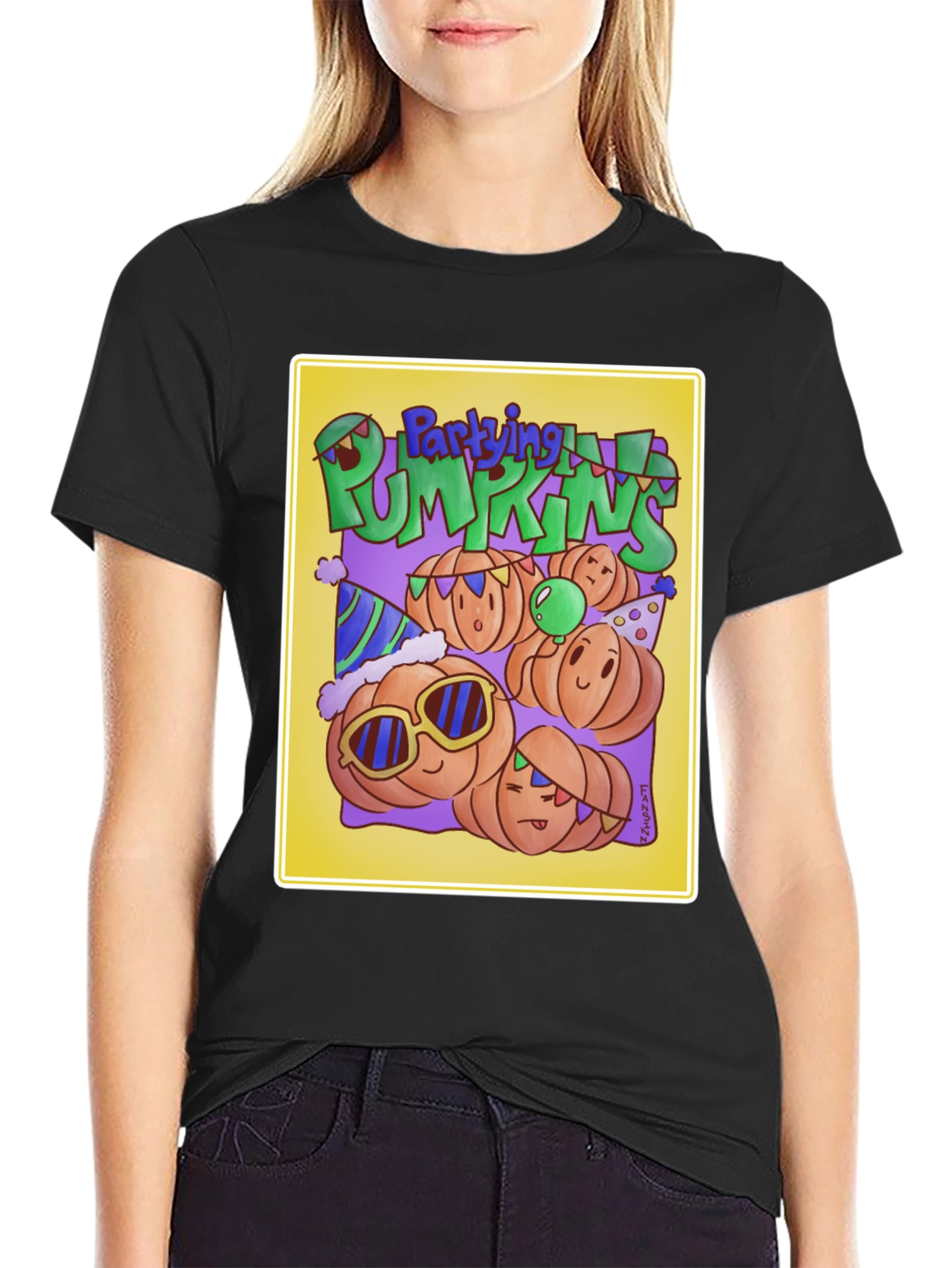 Party Pumpkins Graphic T-Shirt