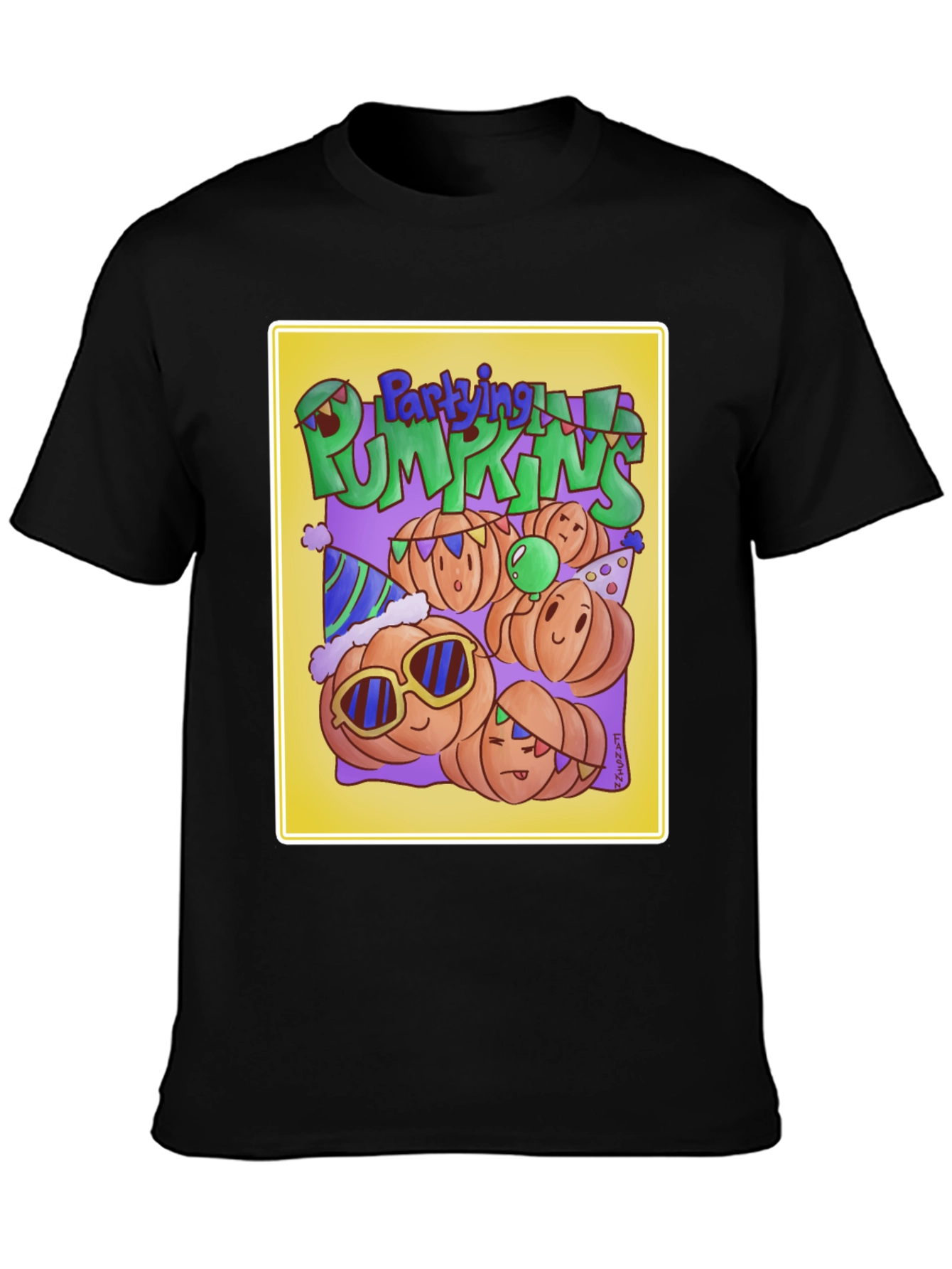 Party Pumpkins Graphic T-Shirt