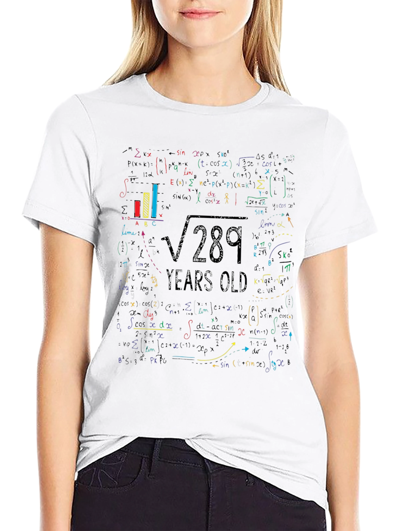 Math Equation 17th Birthday Graphic T-Shirt