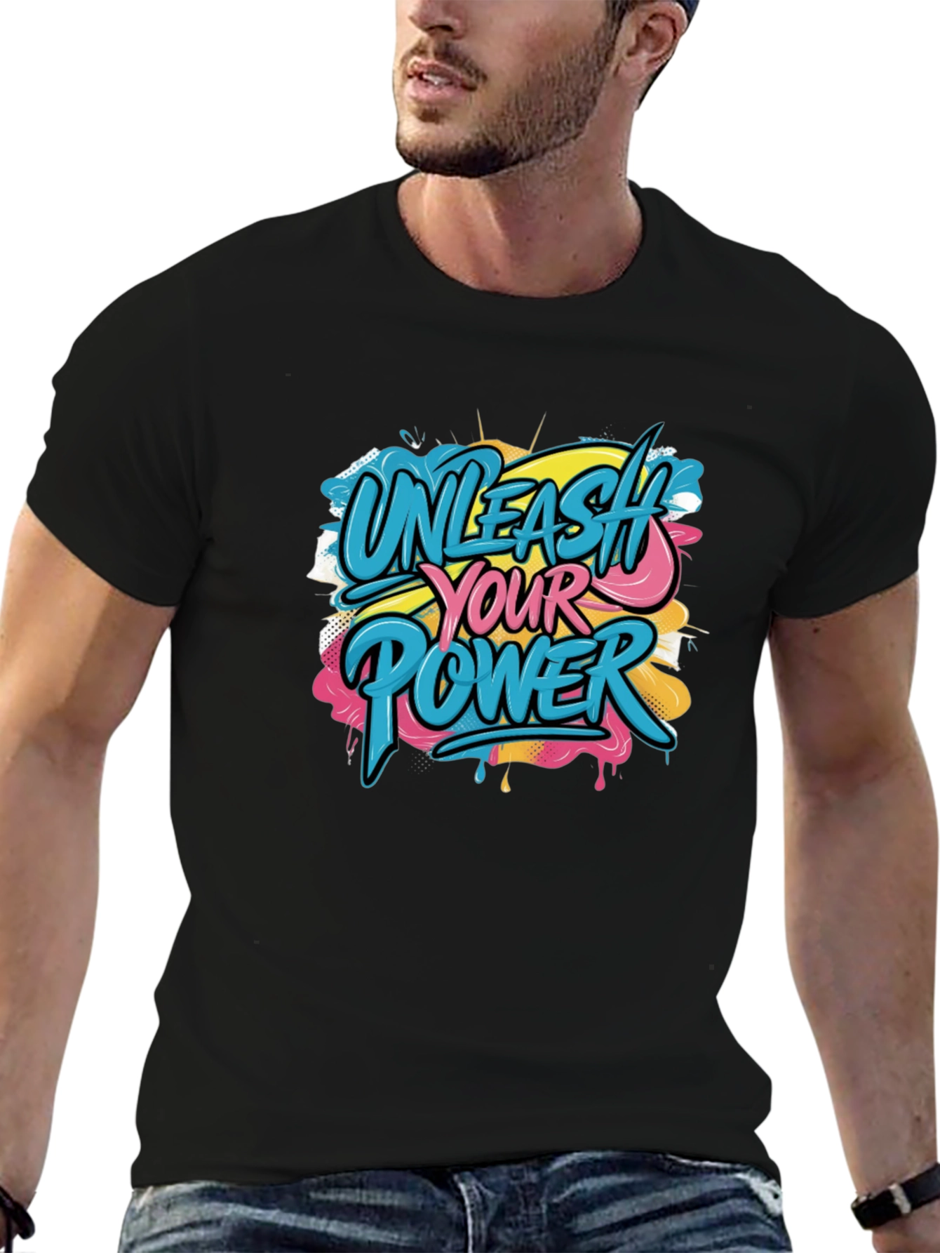 Unleash Your Power Graphic T-Shirt - Mens