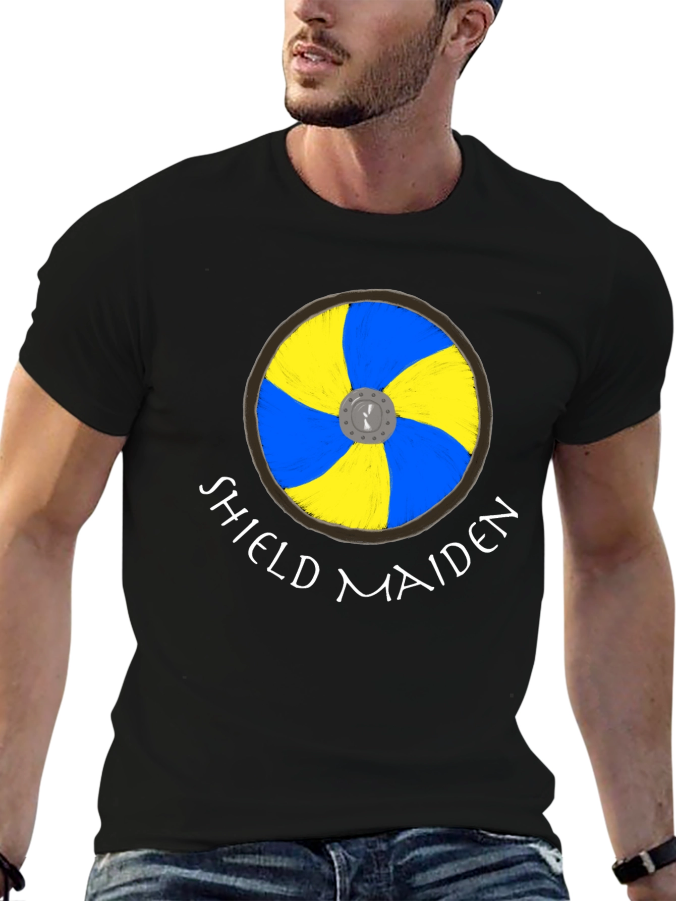 Shield Maiden Viking T-Shirt - Warrior Style