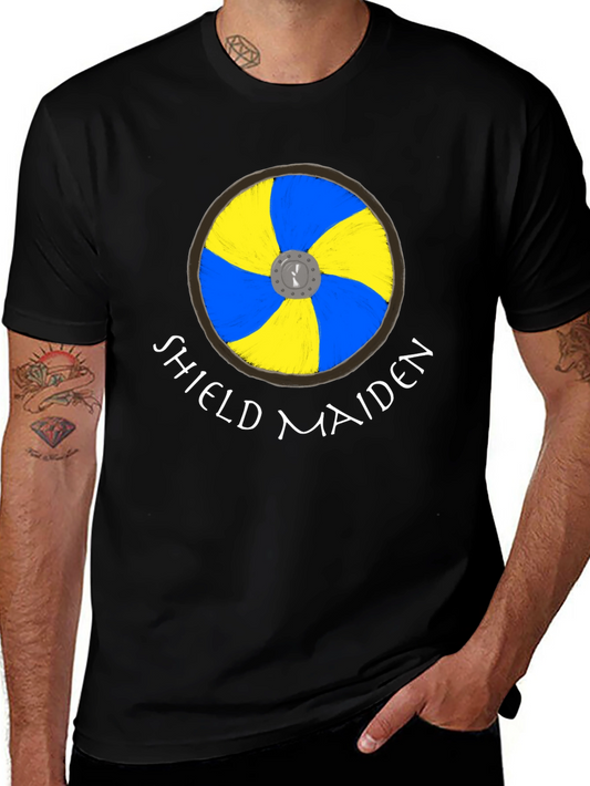 Shield Maiden Viking T-Shirt - Warrior Style