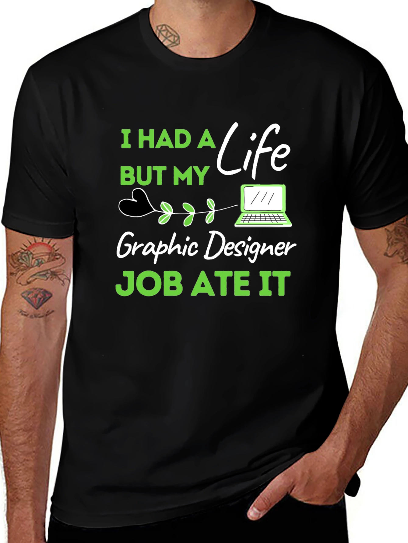 Graphic Designer Job Ate My Life T-Shirt