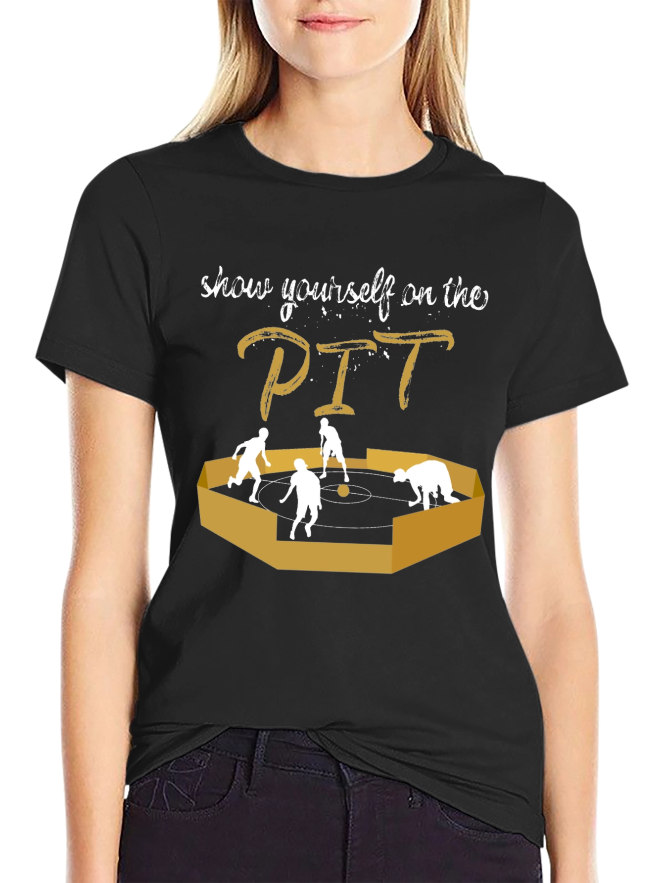 Show Yourself on the PIT Funny Graphic Tee