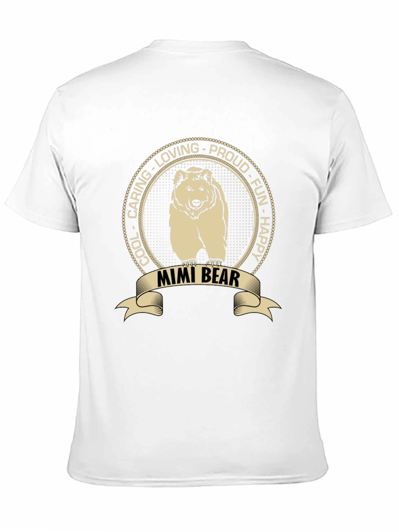 Mimi Bear T-Shirt - Loving Caring and Proud