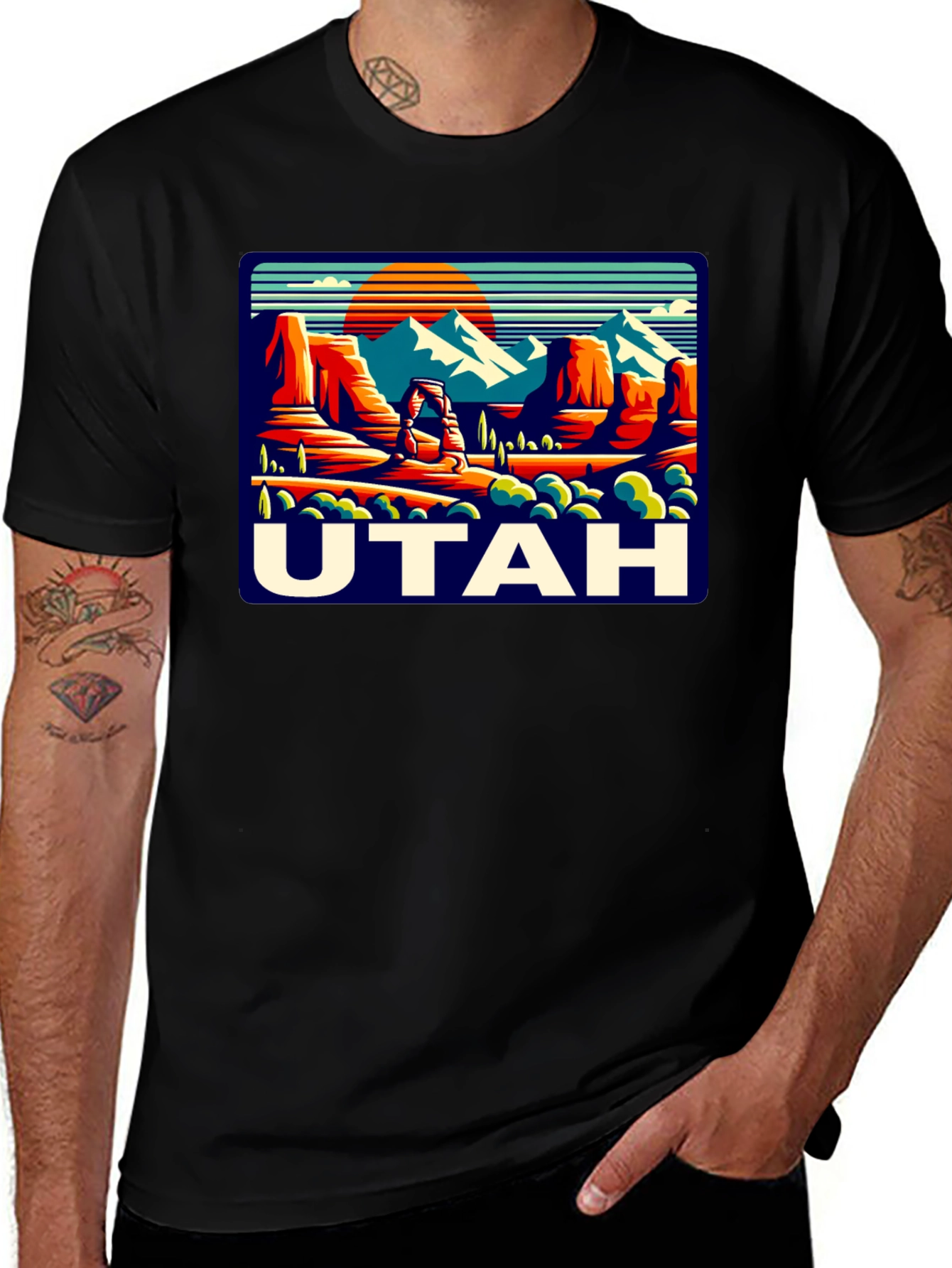 Utah Graphic Tee - Arches National Park T-Shirt