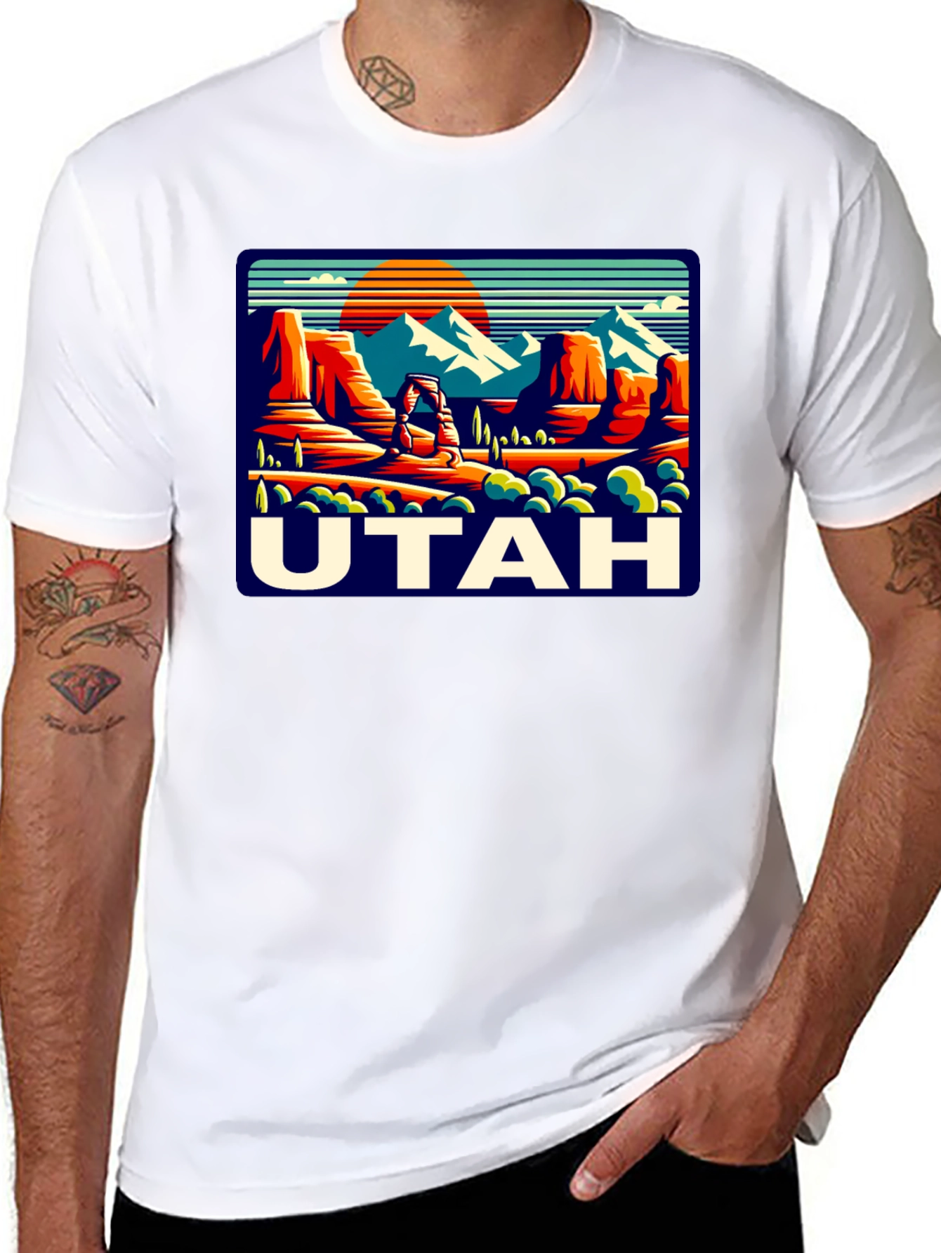 Utah Graphic Tee - Arches National Park T-Shirt