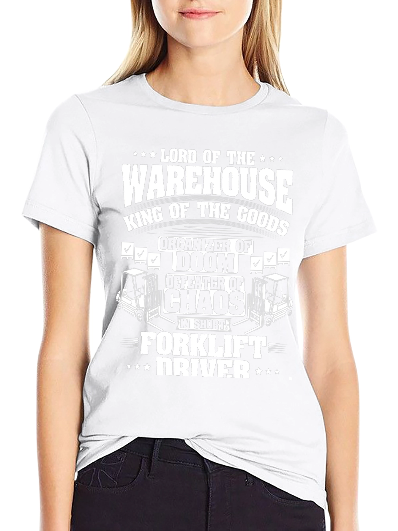 Warehouse Lord Forklift Driver T-Shirt