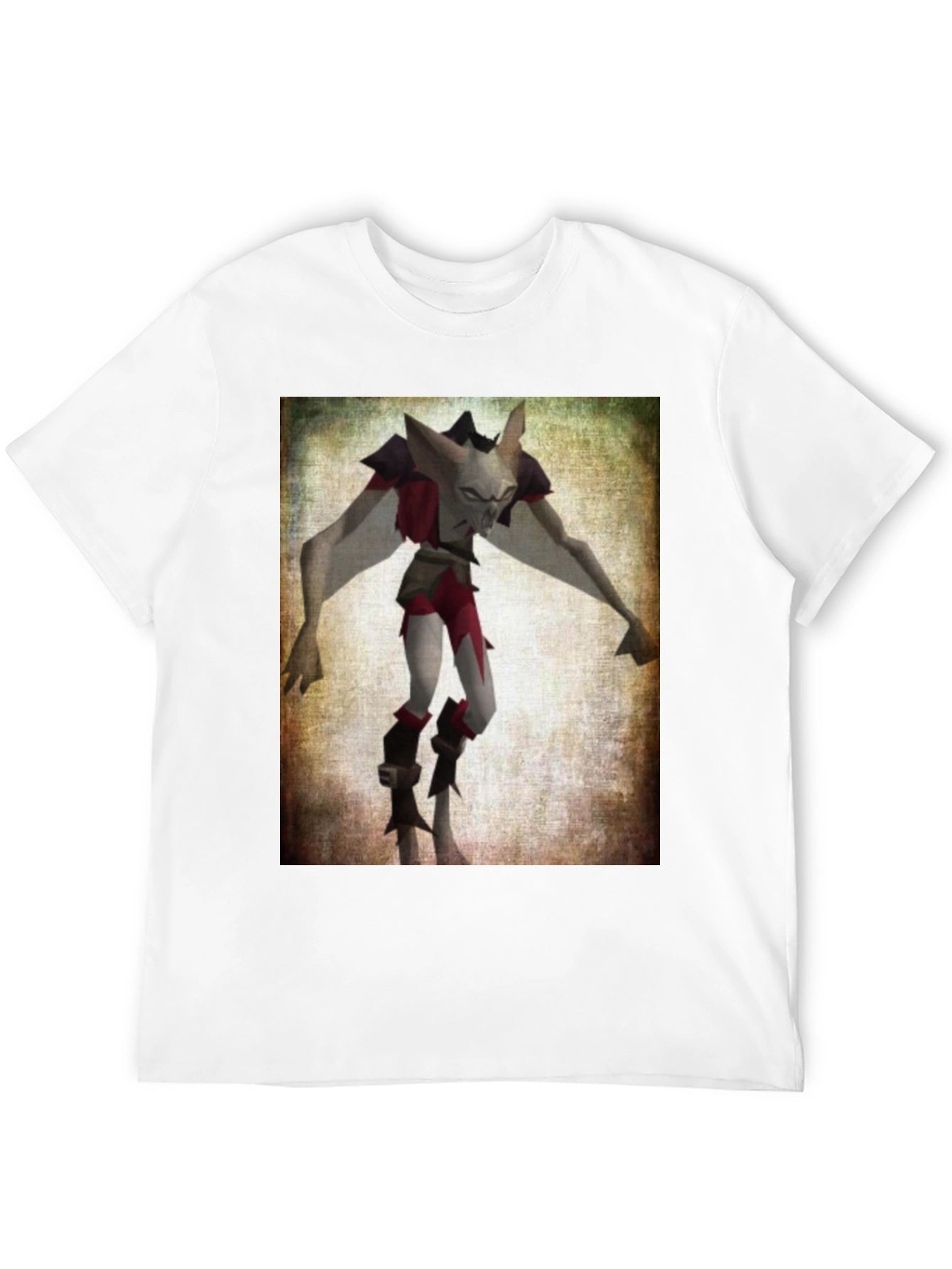 Character Graphic T-Shirt - Black Cotton Tee