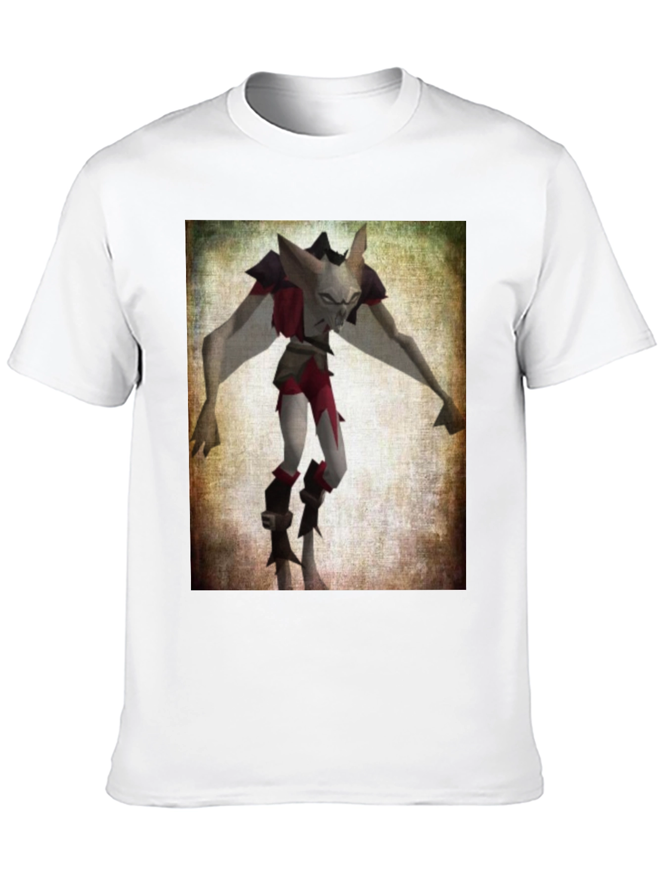 Character Graphic T-Shirt - Black Cotton Tee