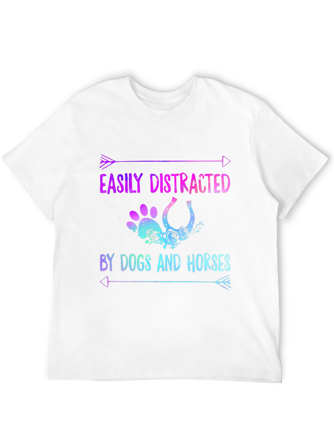 Easily Distracted by Dogs and Horses Tee