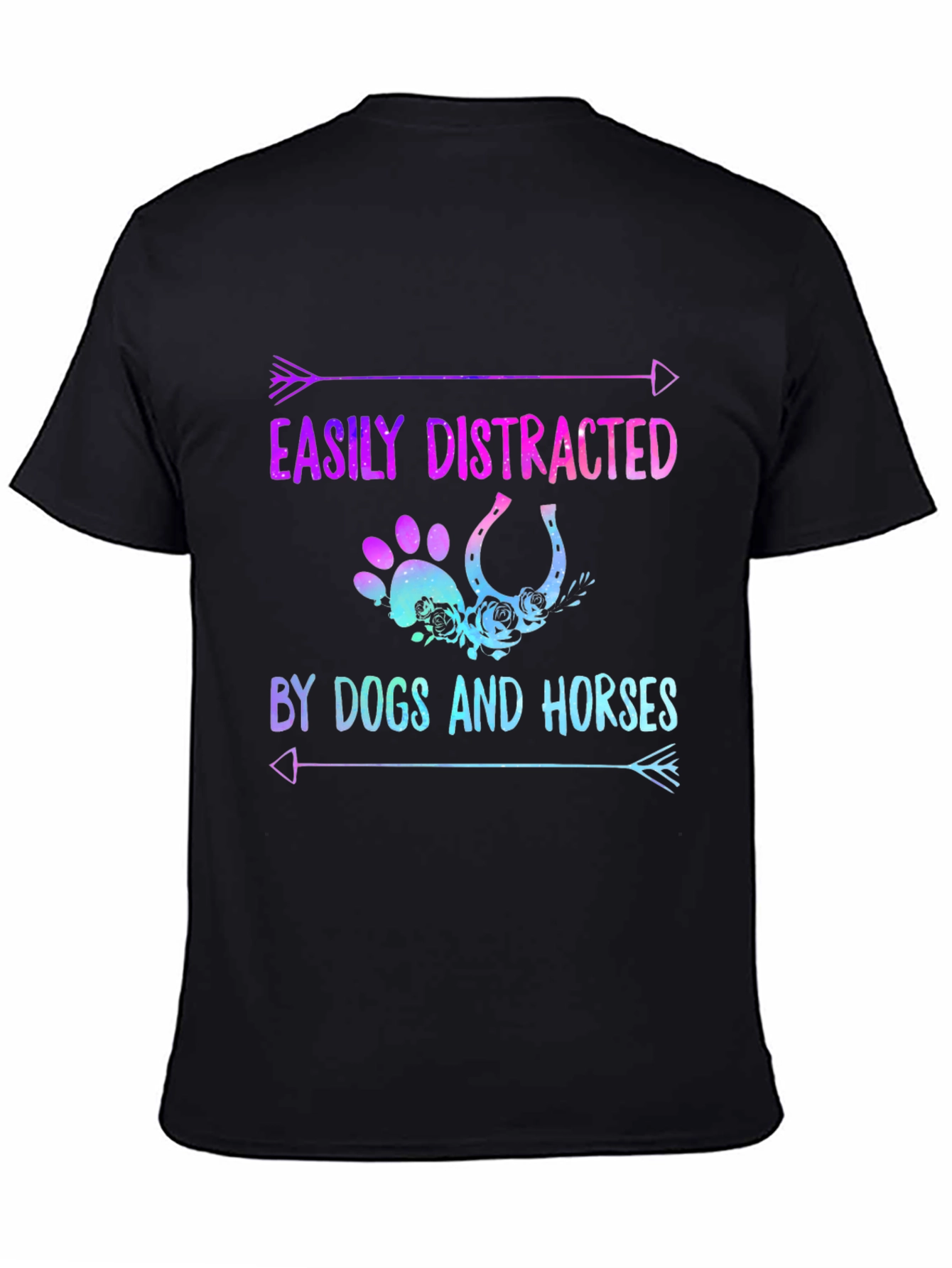 Easily Distracted by Dogs and Horses Tee