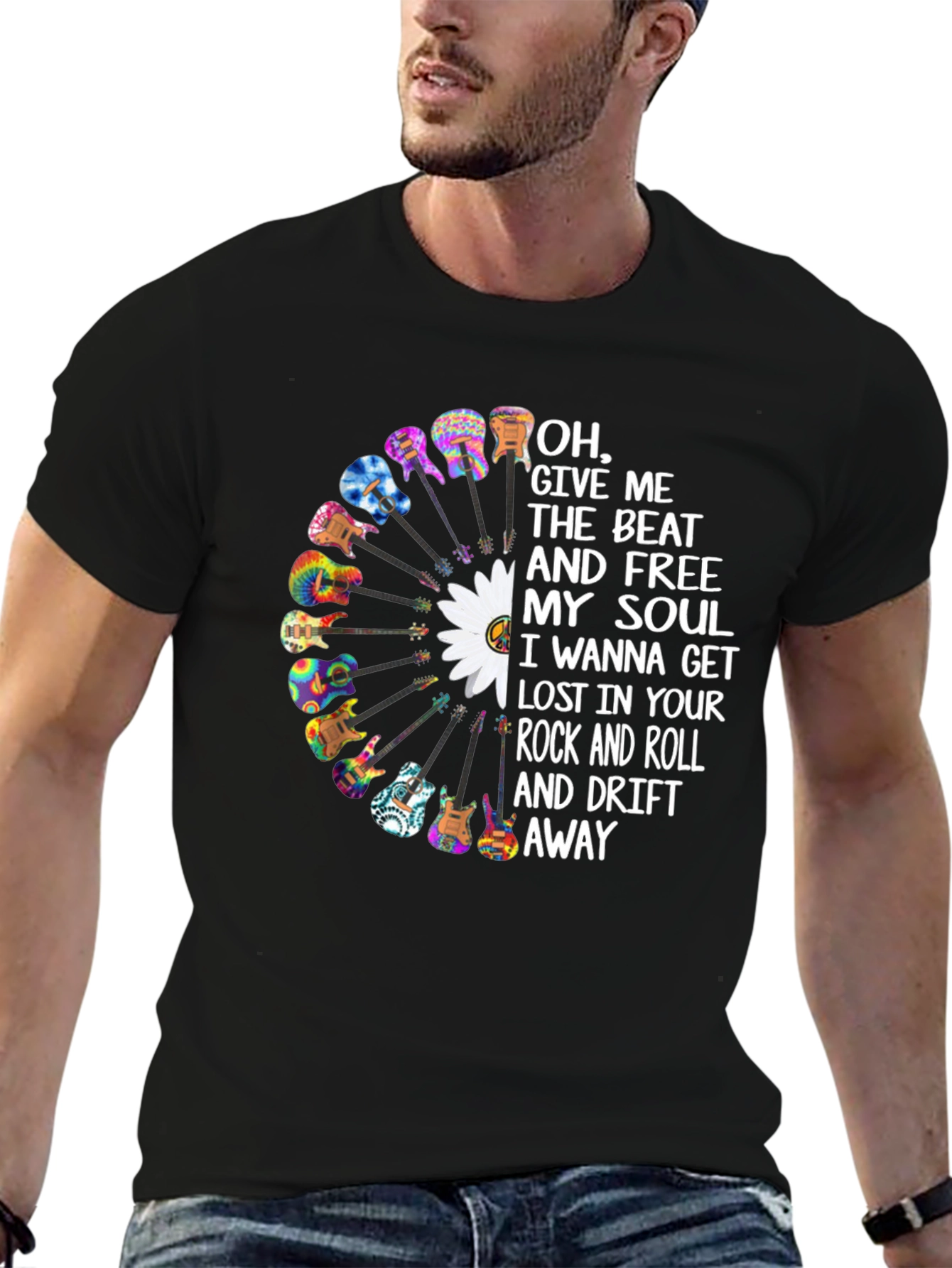 Rock and Roll Guitar T-Shirt