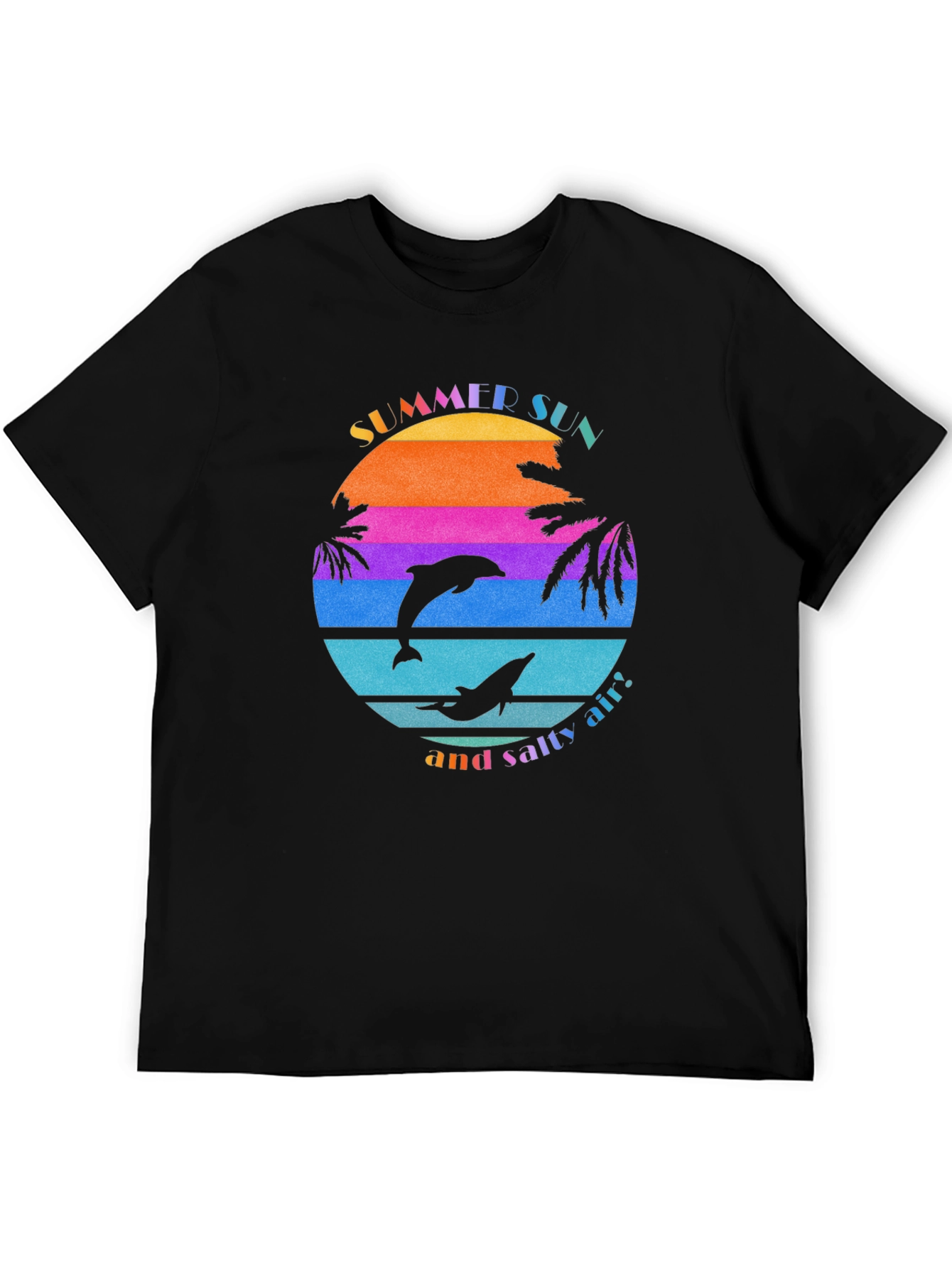 Summer Sun Dolphin Graphic Tee