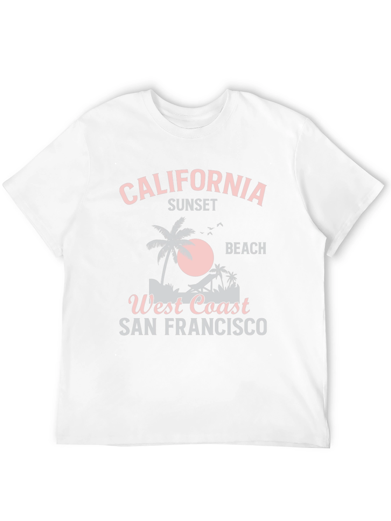 California Sunset Beach Graphic Tee
