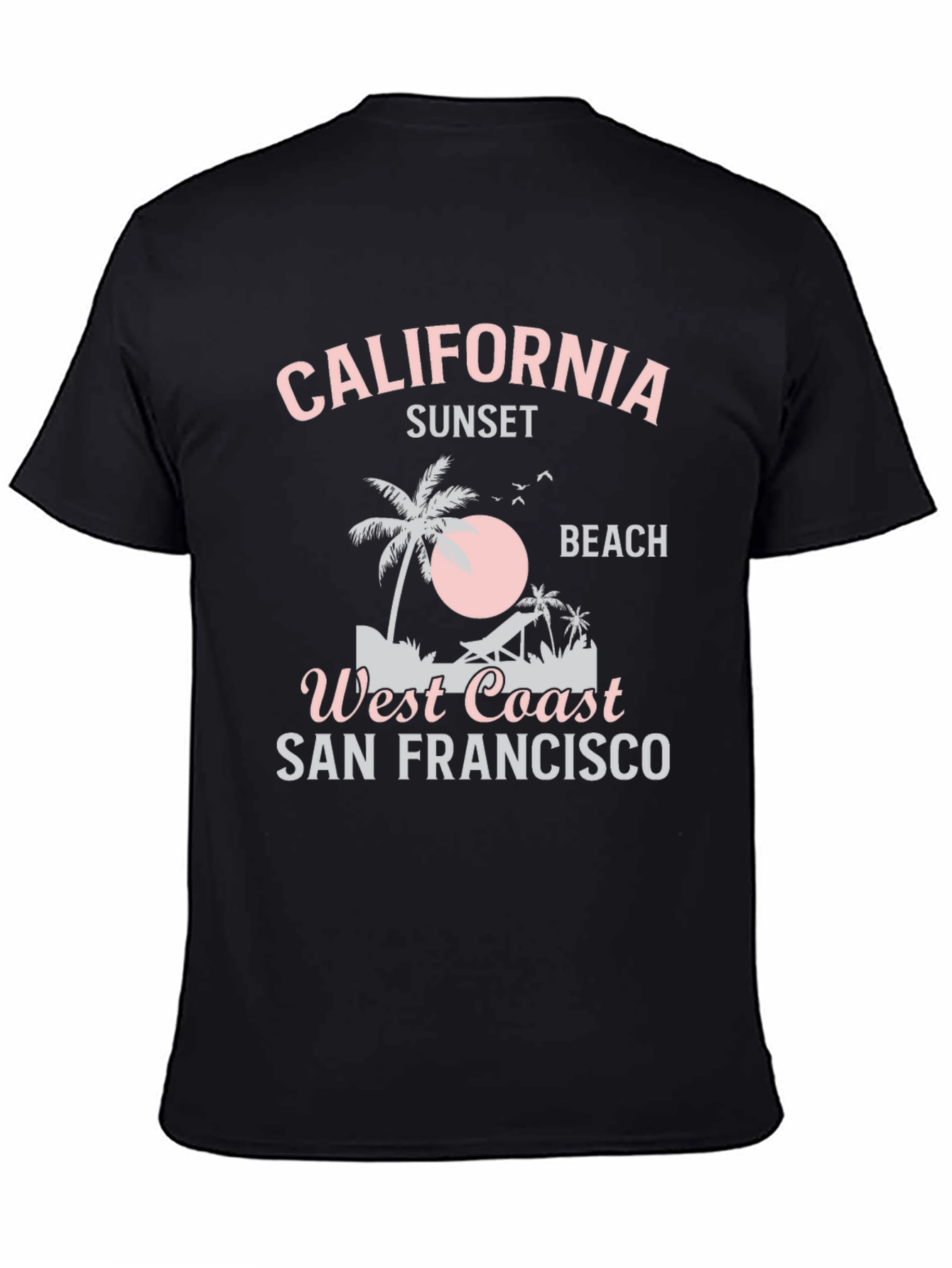California Sunset Beach Graphic Tee