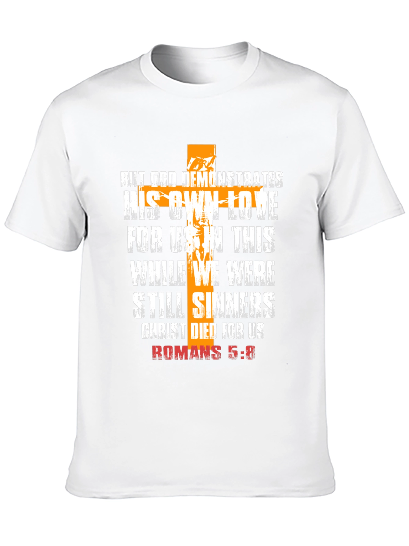 Christian Romans 5:8 Graphic Tee