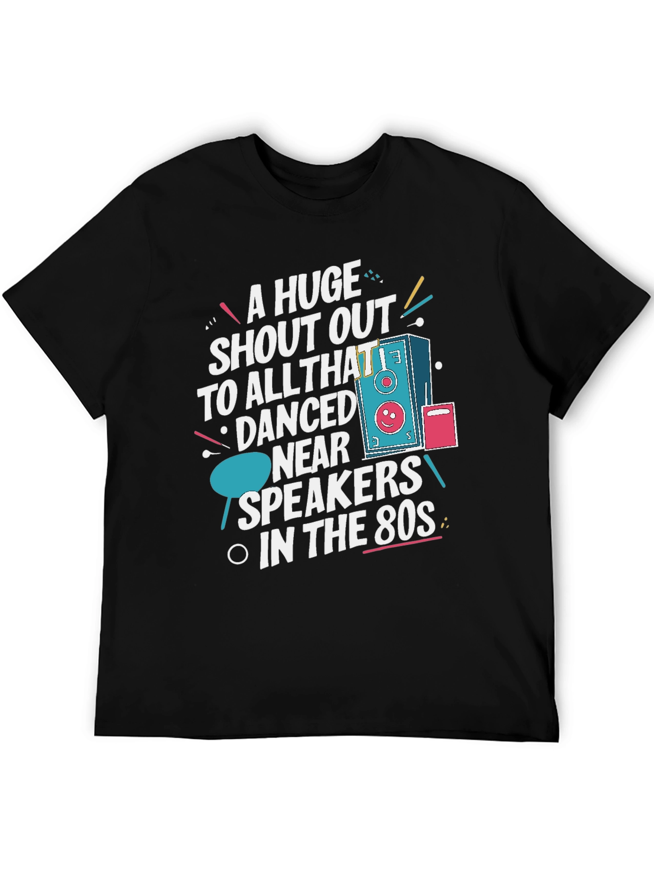 Retro 80s Speaker T-Shirt