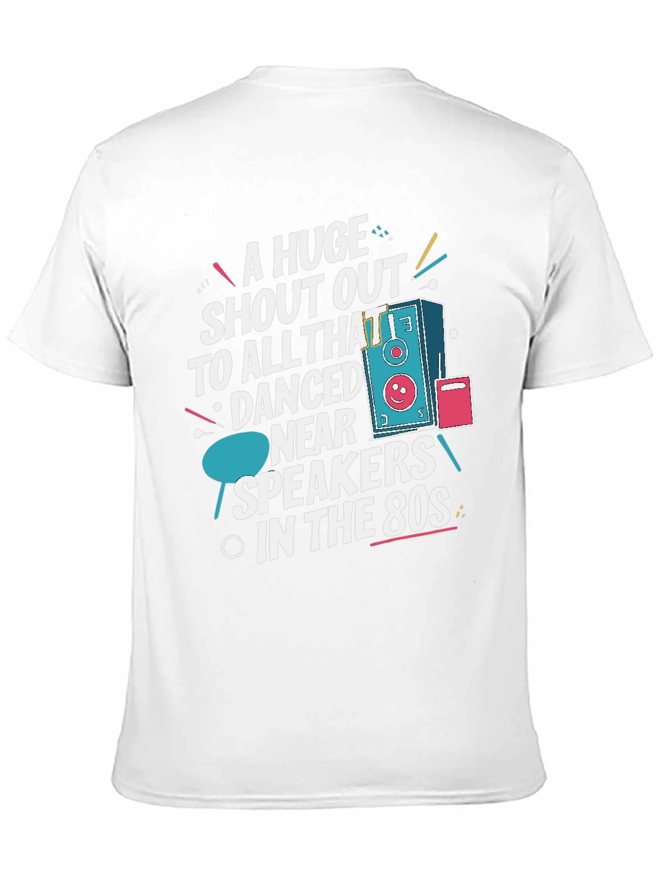 Retro 80s Speaker T-Shirt
