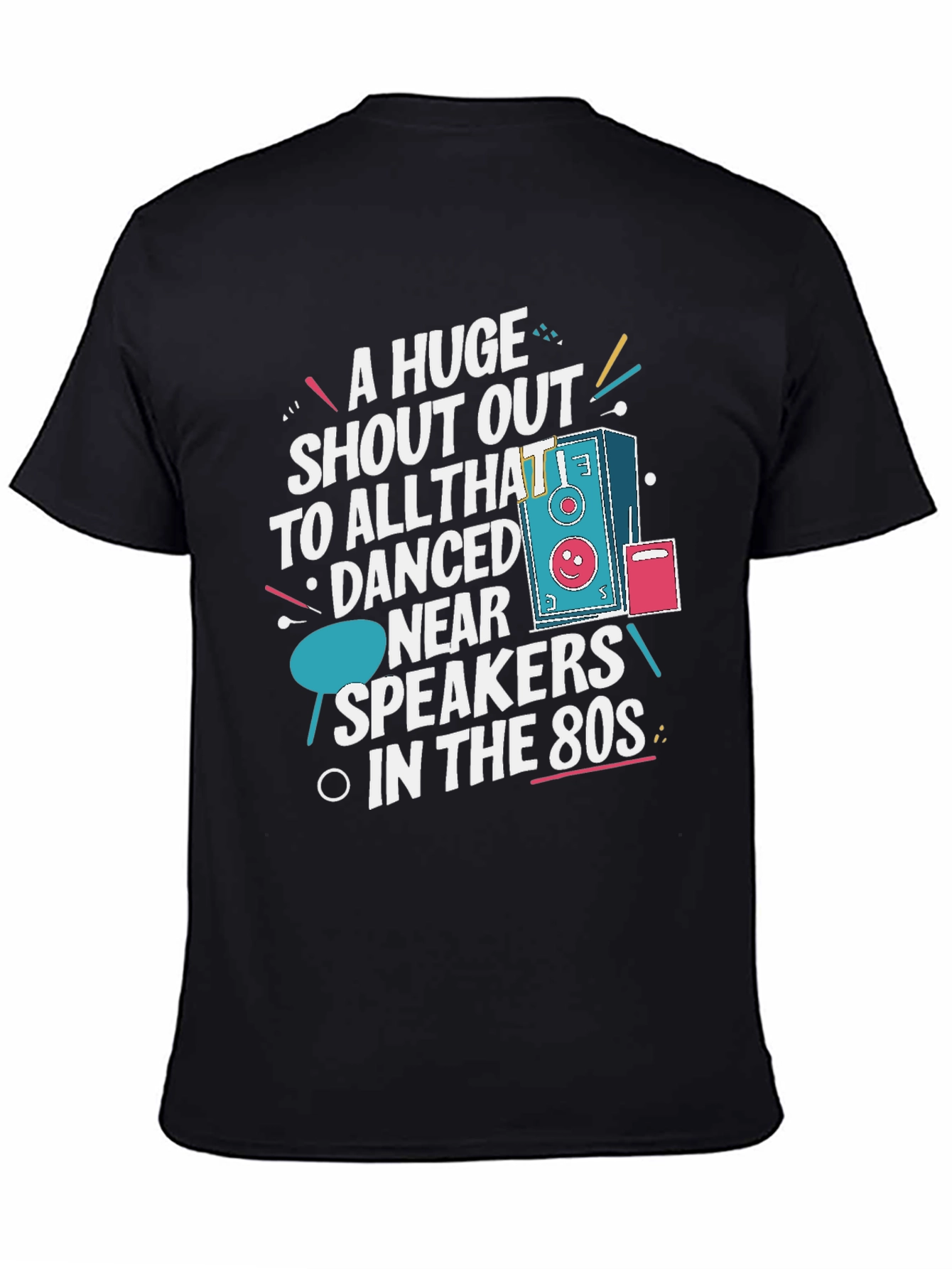 Retro 80s Speaker T-Shirt