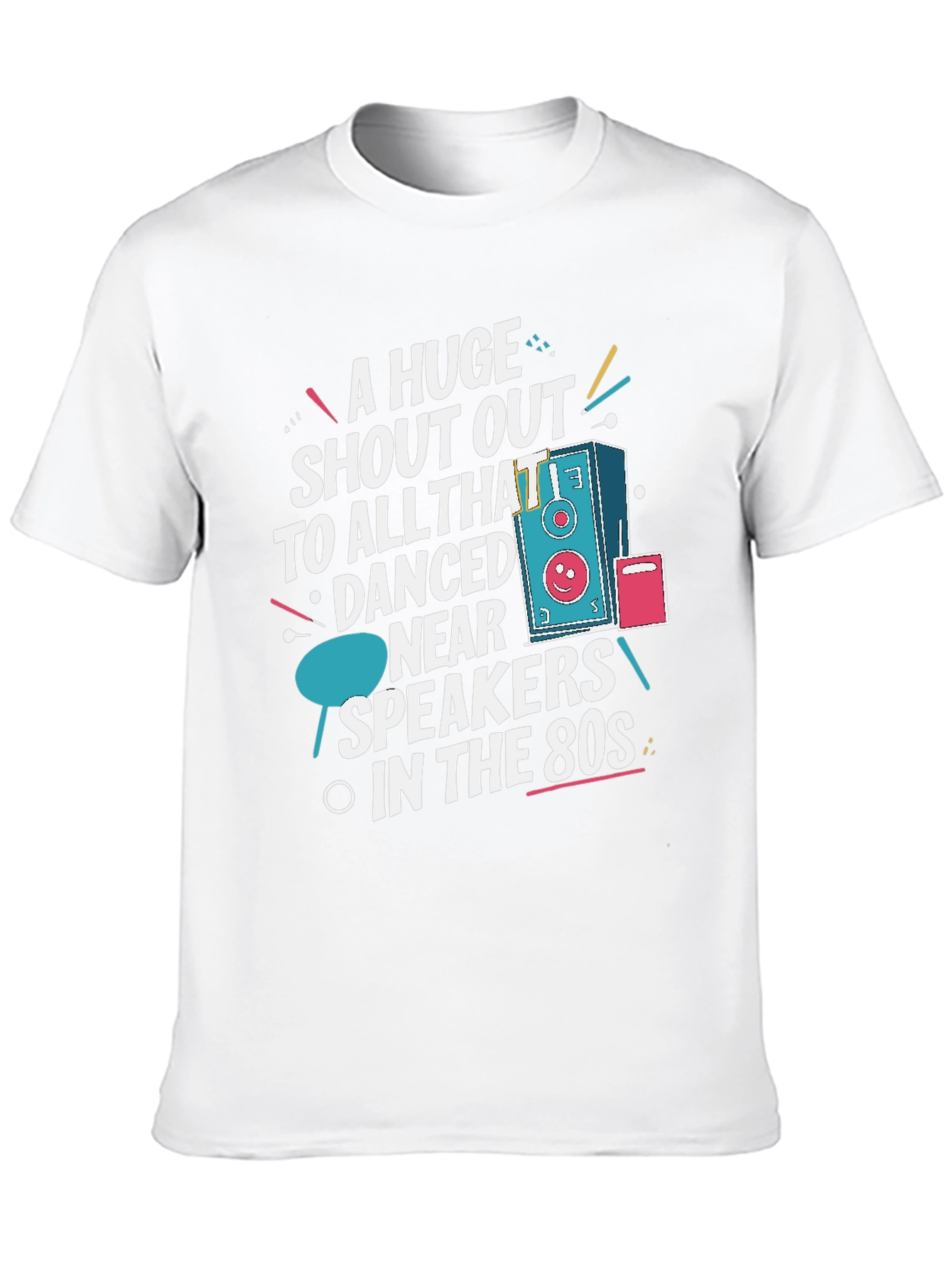 Retro 80s Speaker T-Shirt