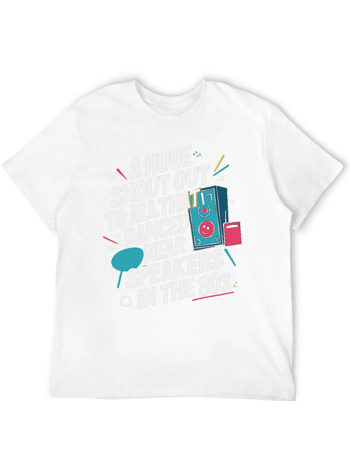 Retro 80s Speaker T-Shirt