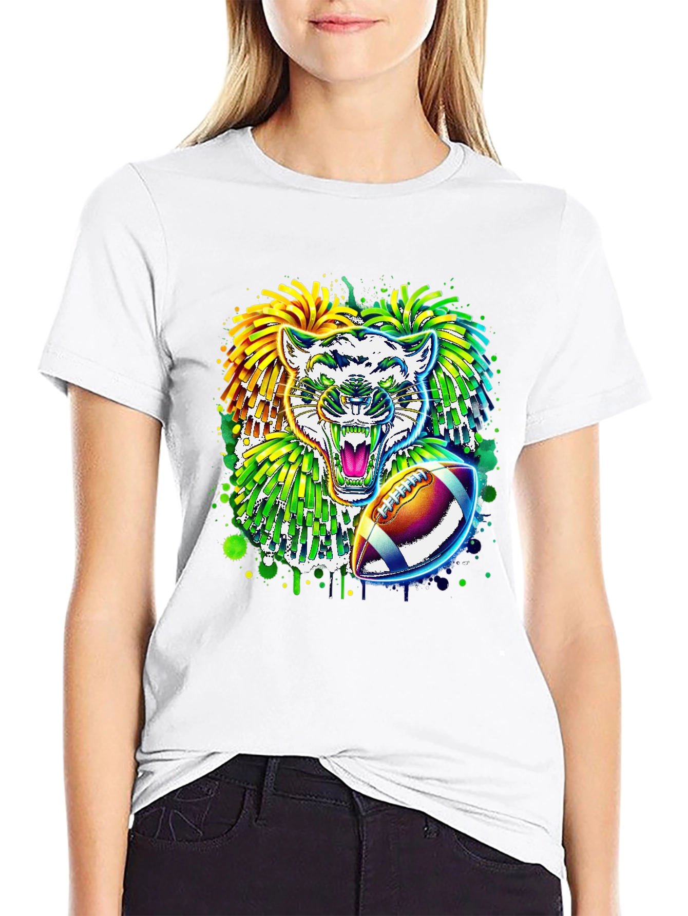 Tiger Football T-Shirt