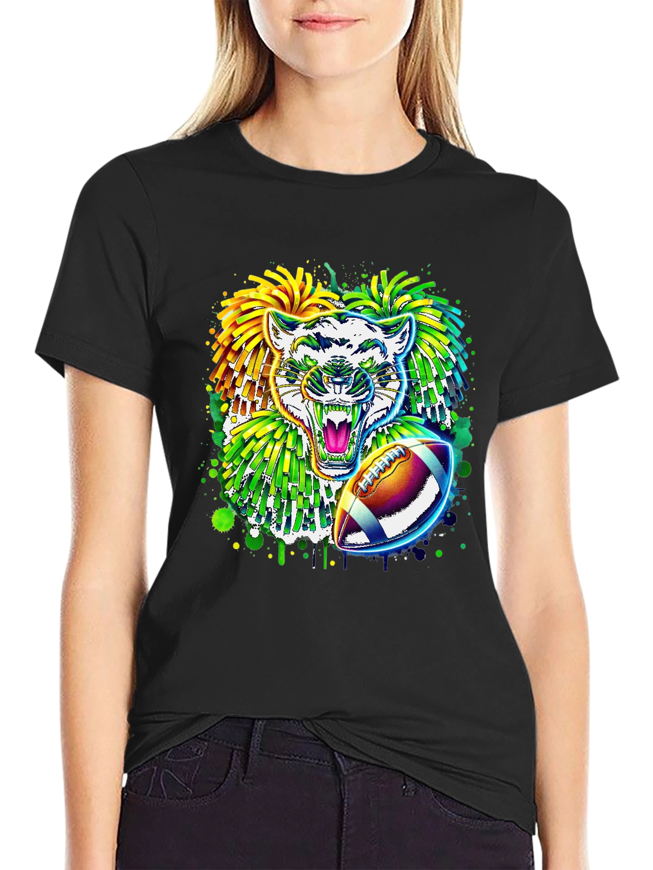 Tiger Football T-Shirt