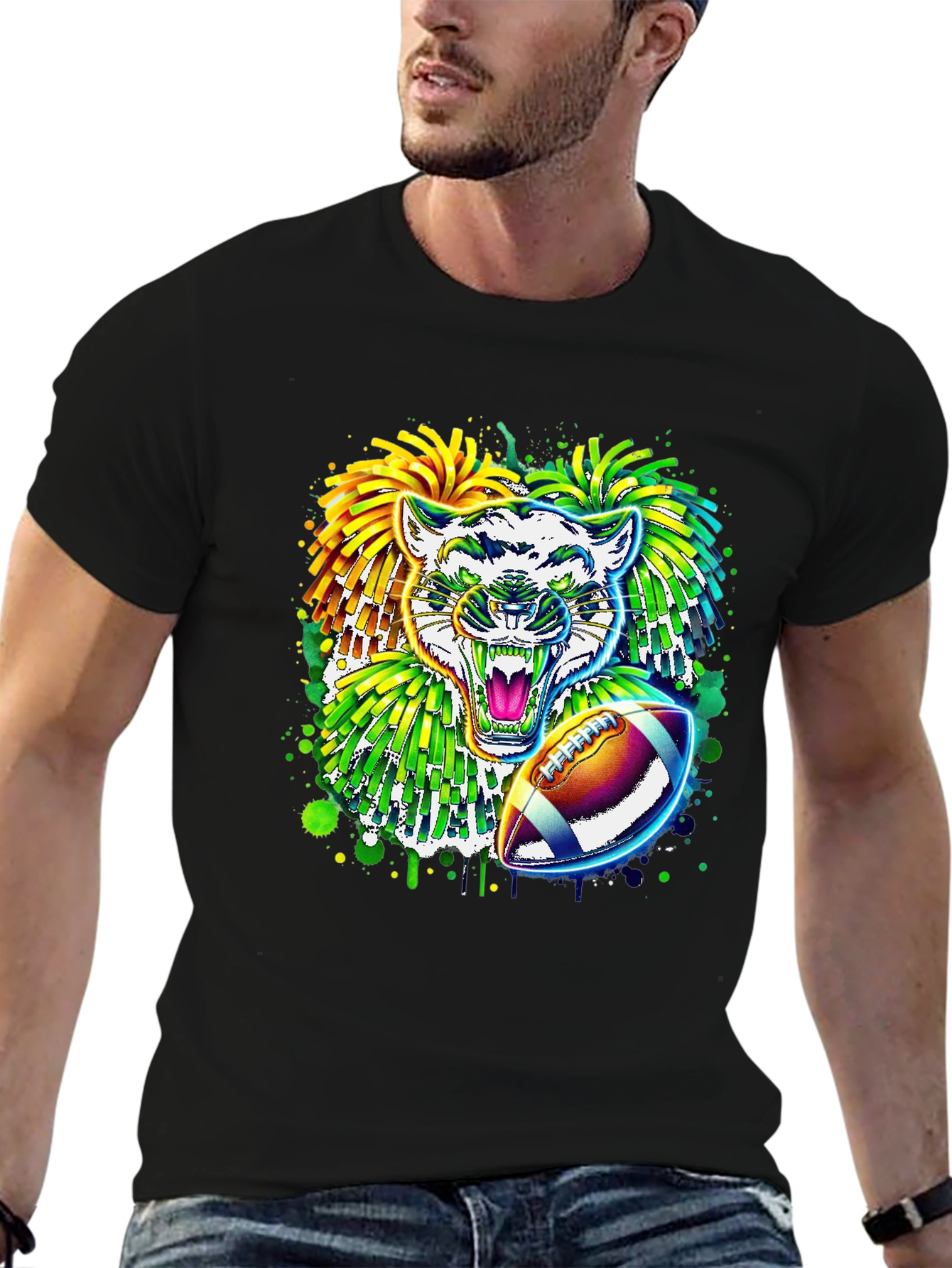 Tiger Football T-Shirt