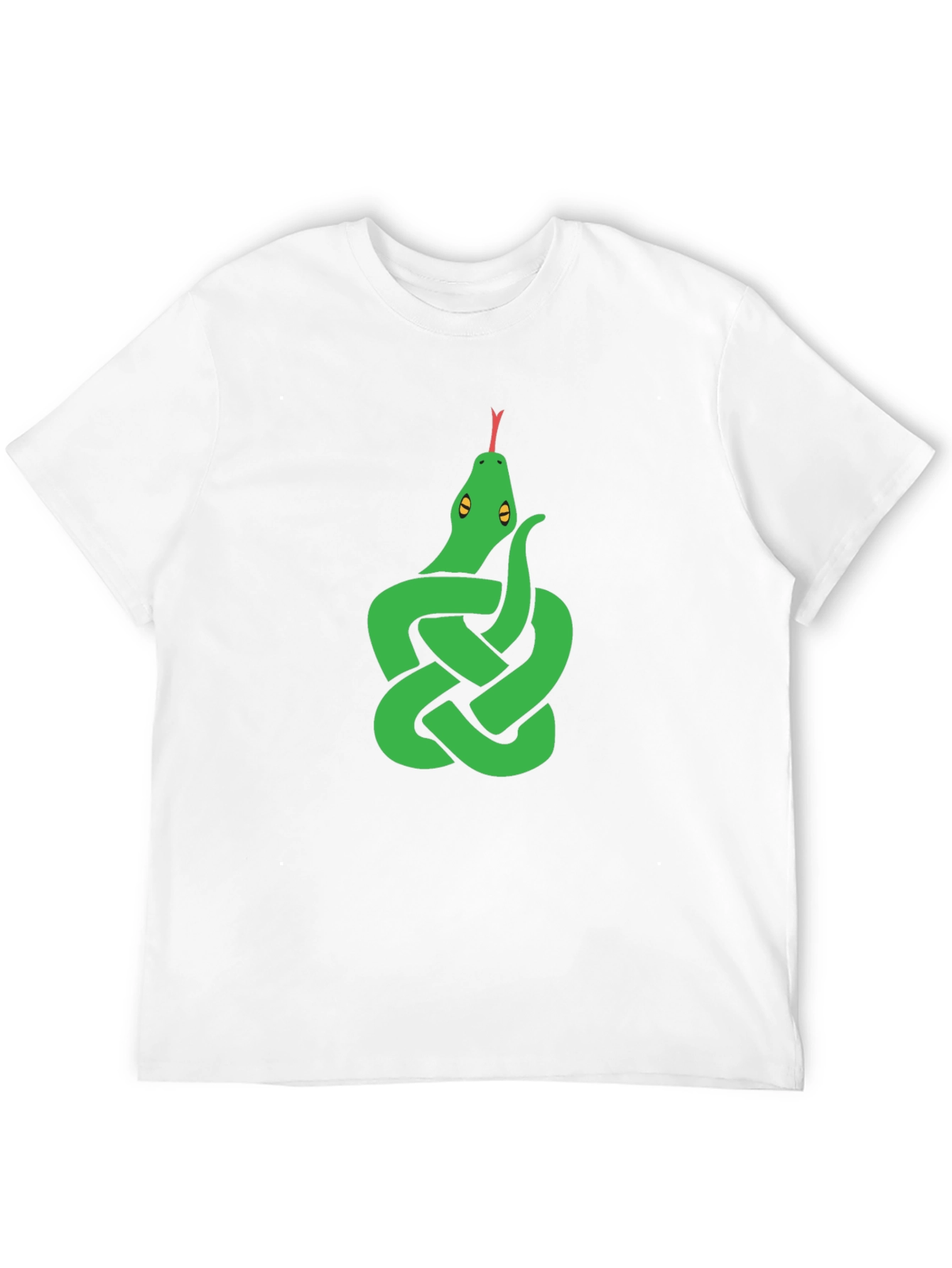 Knot Snake Graphic Tee - Black