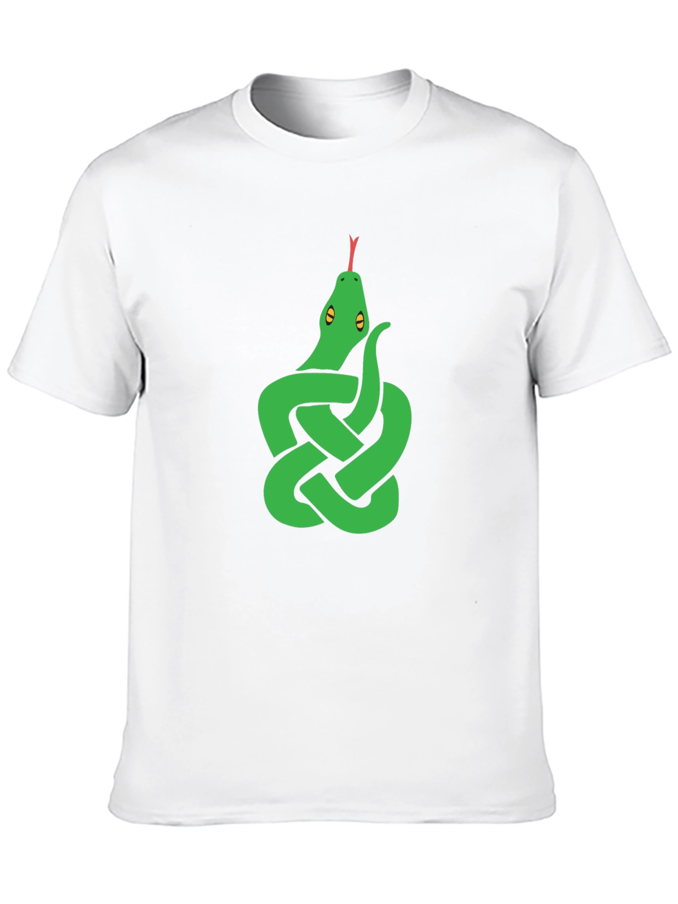 Knot Snake Graphic Tee - Black