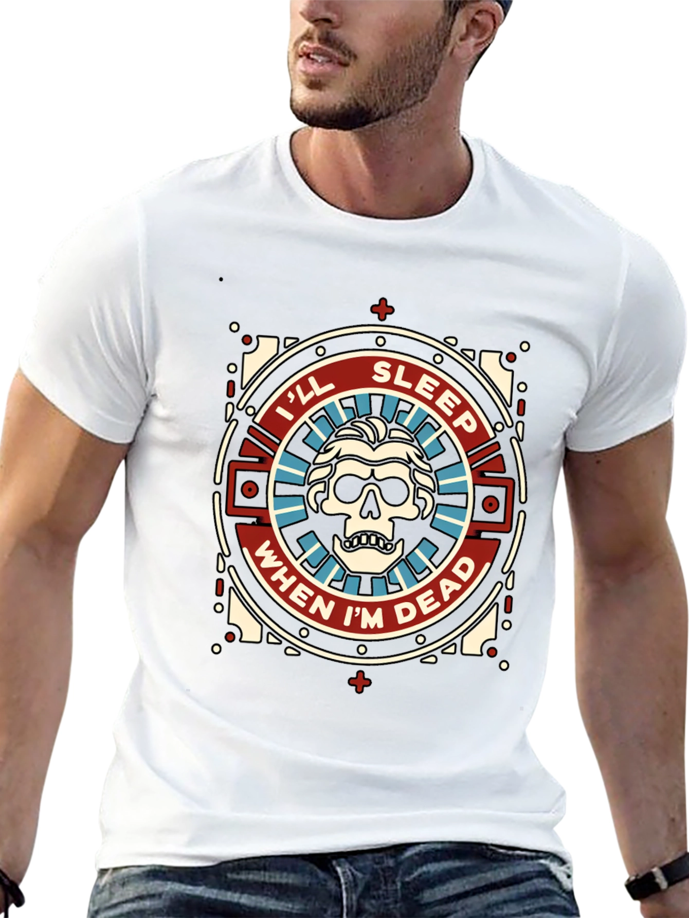 Ill Sleep When Im Dead Graphic T-Shirt
