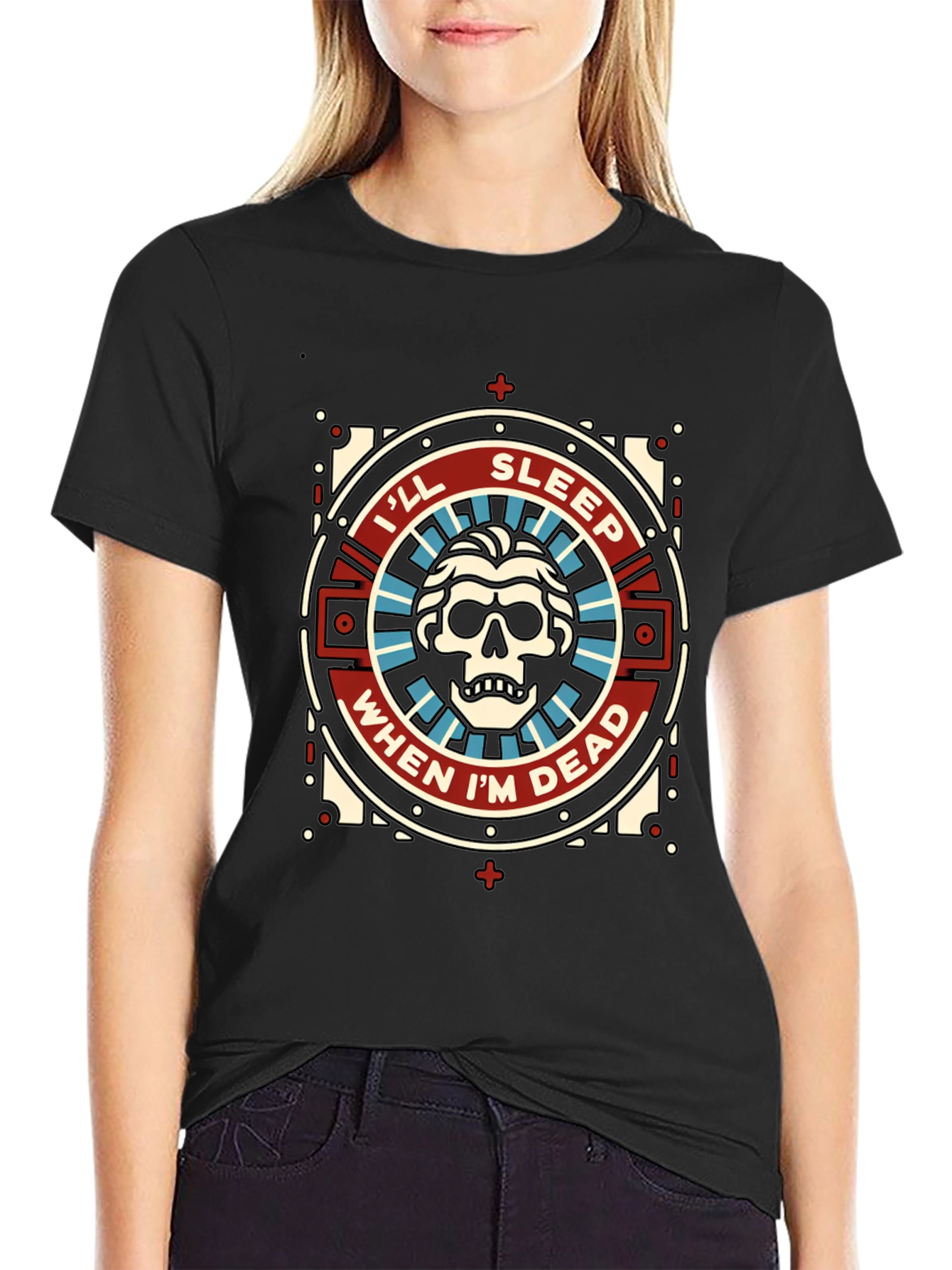Ill Sleep When Im Dead Graphic T-Shirt