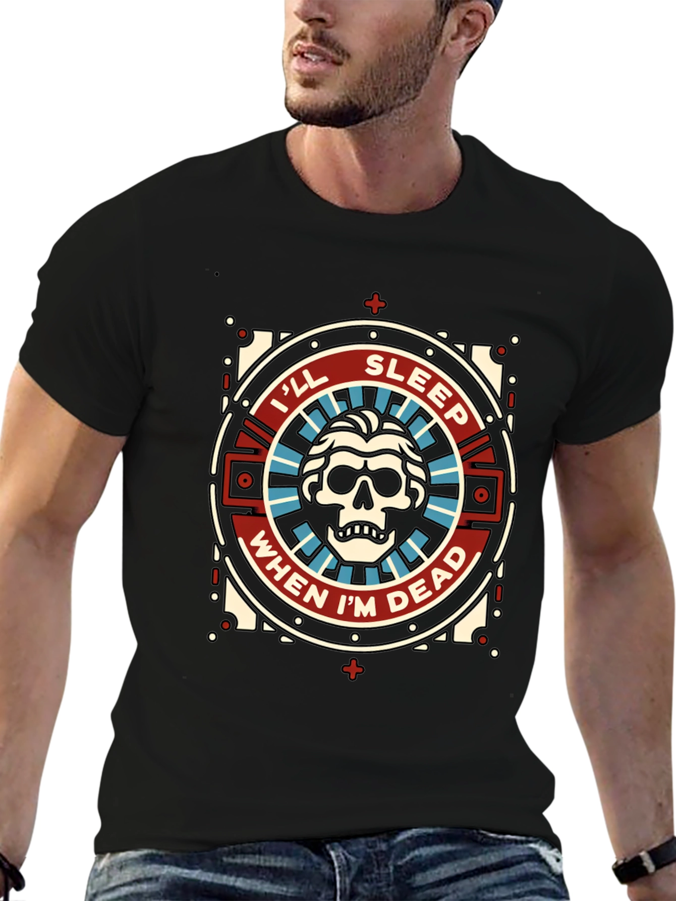 Ill Sleep When Im Dead Graphic T-Shirt