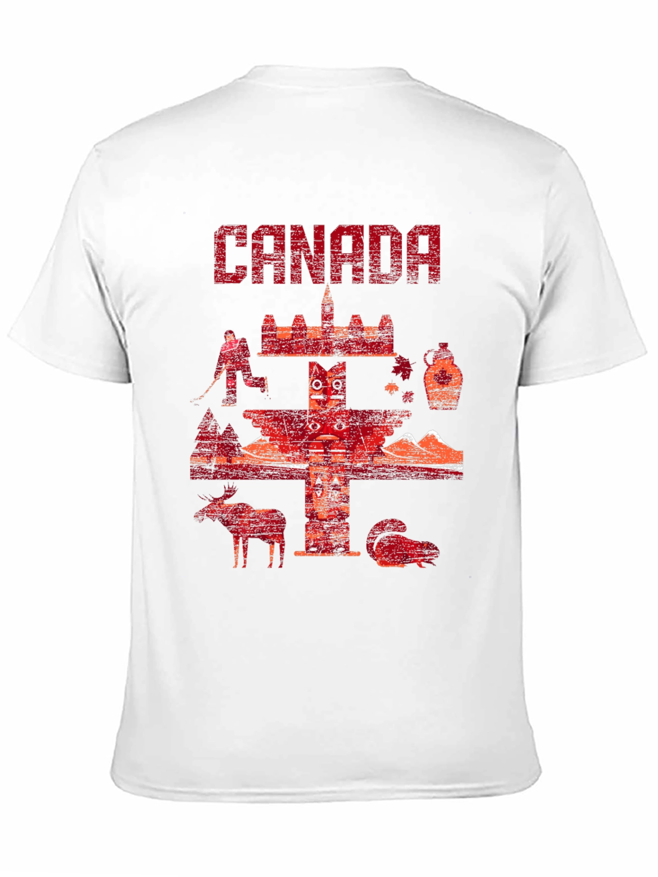 Canada Graphic Print Black T-Shirt